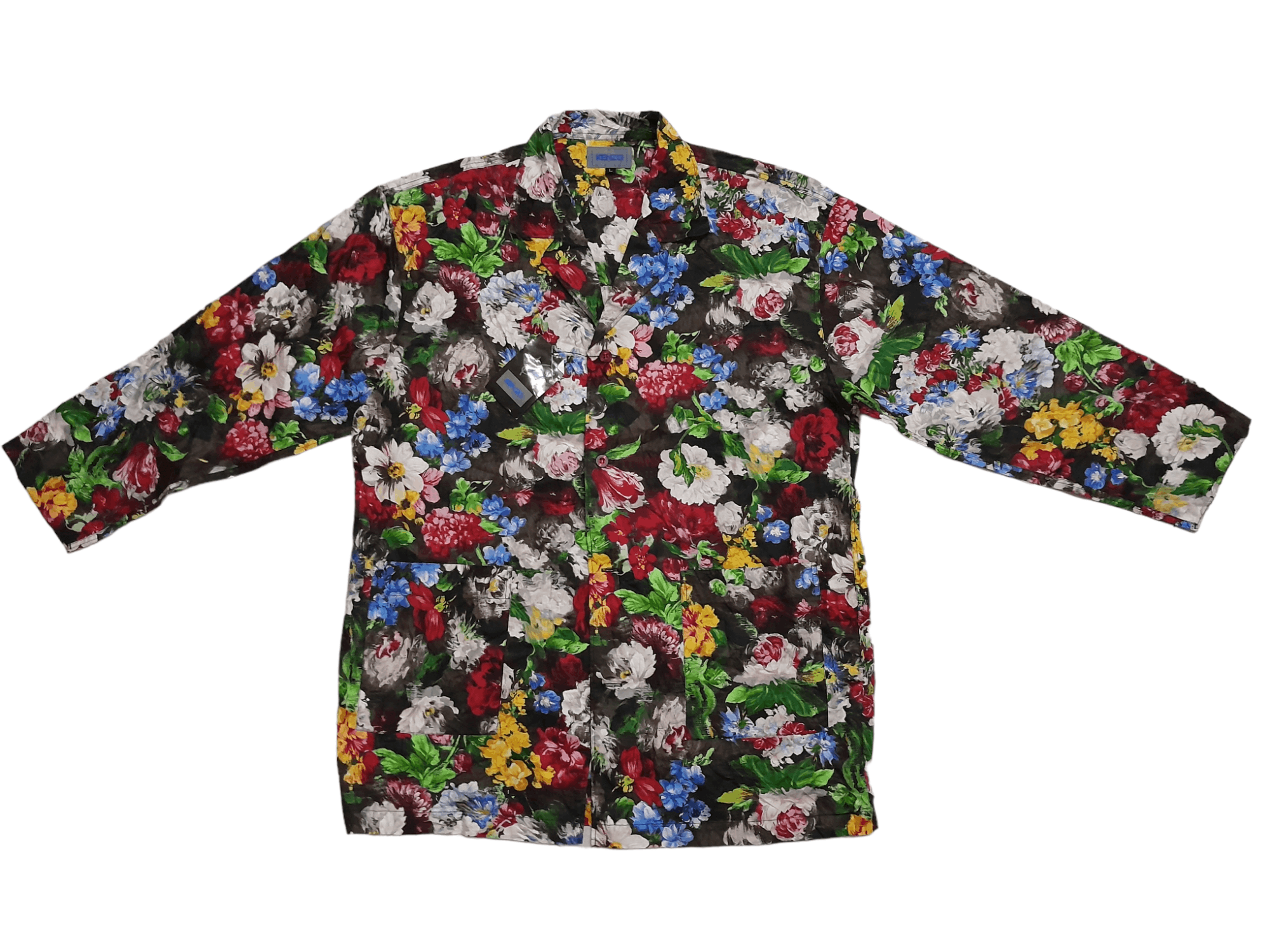 Kenzo Kenzo Floral (E915) Size L / US 10 / IT 46 - 1 Thumbnail