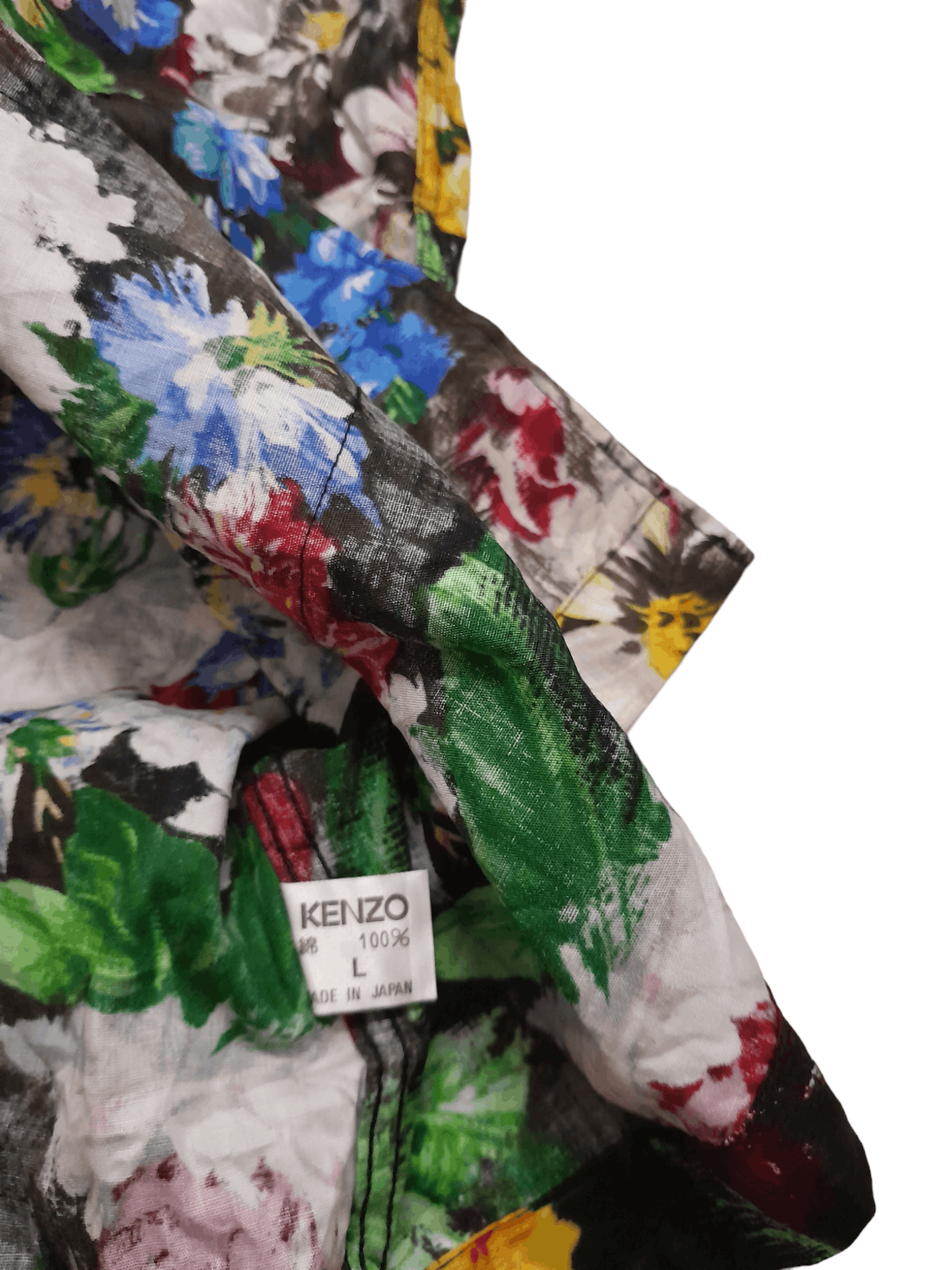 Kenzo Kenzo Floral (E915) Size L / US 10 / IT 46 - 7 Thumbnail