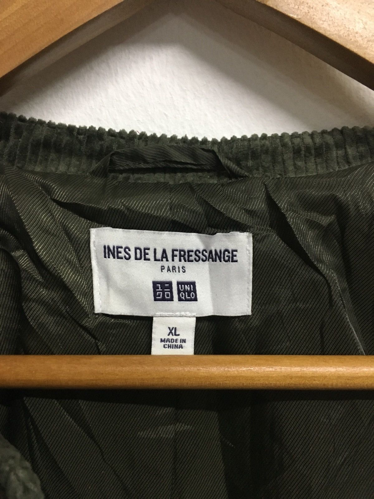 Uniqlo ines de la fressange olive qudroy paded jacket Size US XL / EU 56 / 4 - 6 Thumbnail