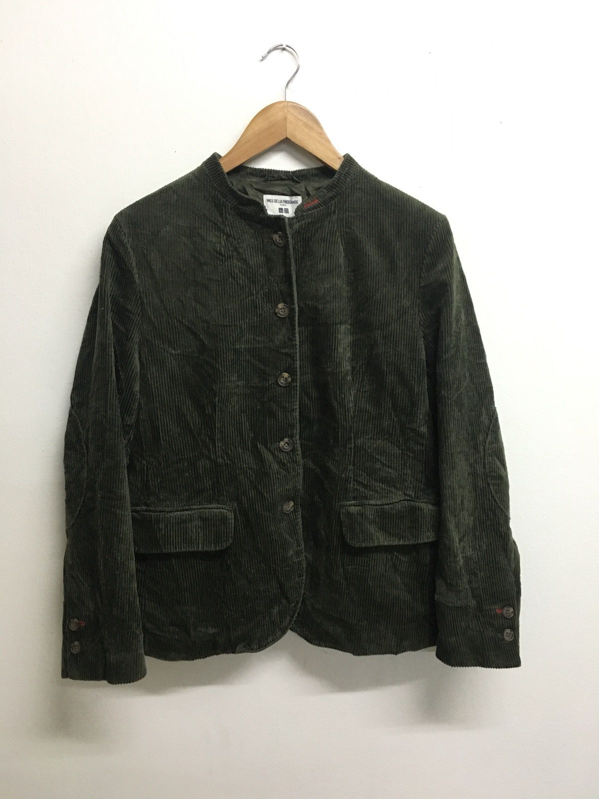 ines de la fressange olive qudroy paded jacket