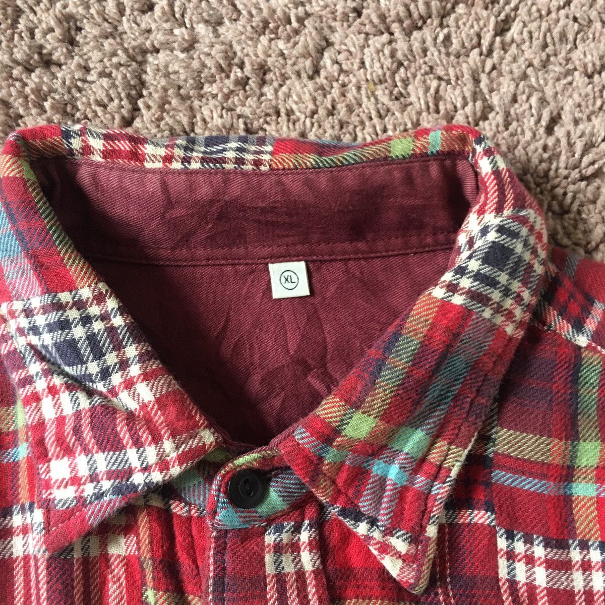 Flannel × Uniqlo × Vintage vintage uniqlo patchwork design Size US XL / EU 56 / 4 - 2 Thumbnail