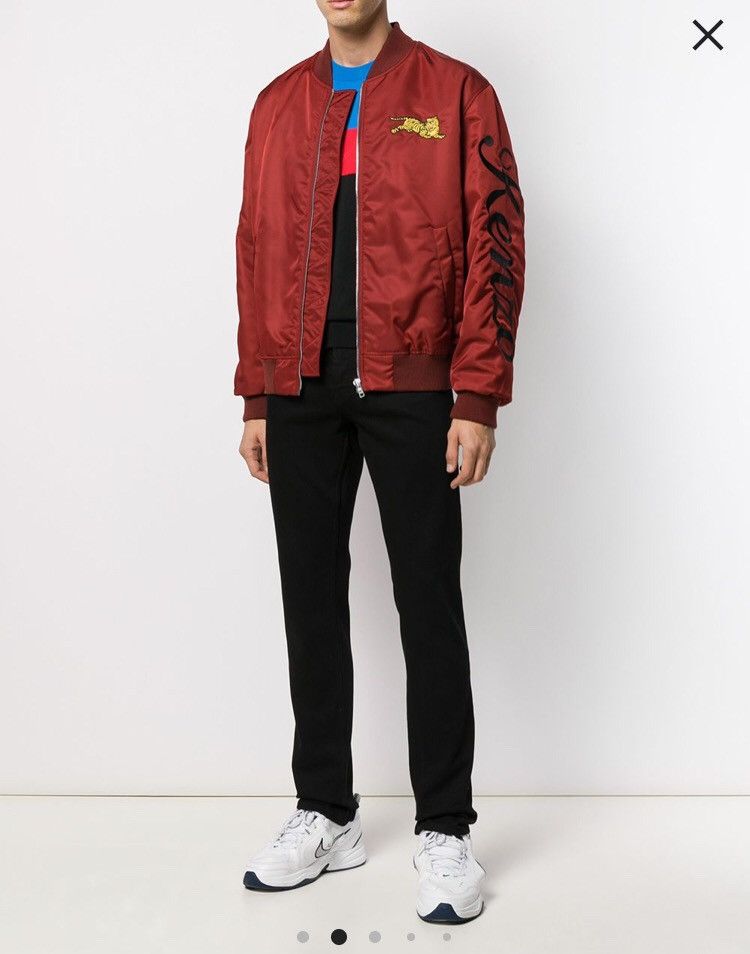 Kenzo Jumping Tiger bomber jacket Size US M / EU 48-50 / 2 - 2 Thumbnail