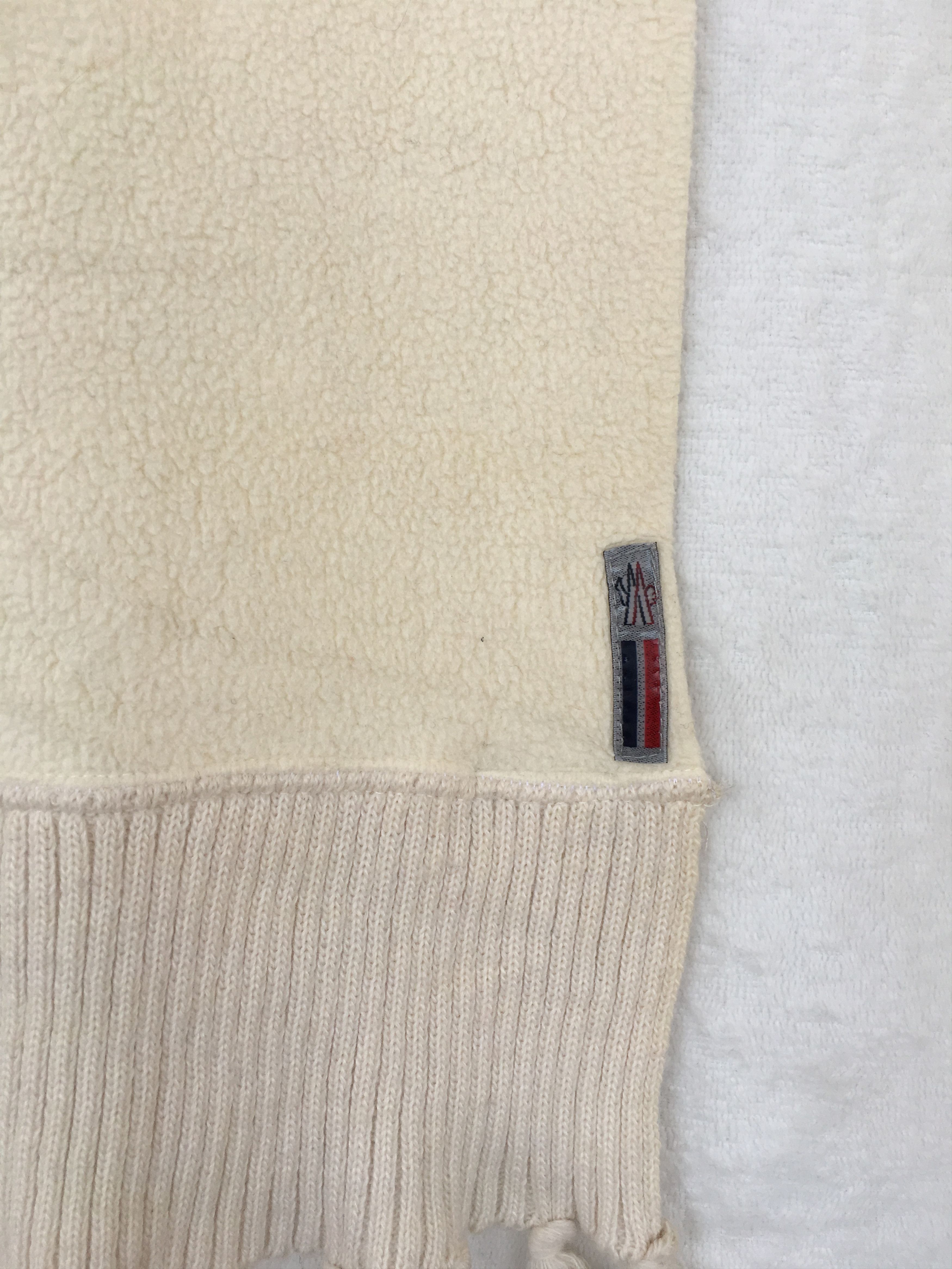 Moncler white scarves Size ONE SIZE - 2 Thumbnail