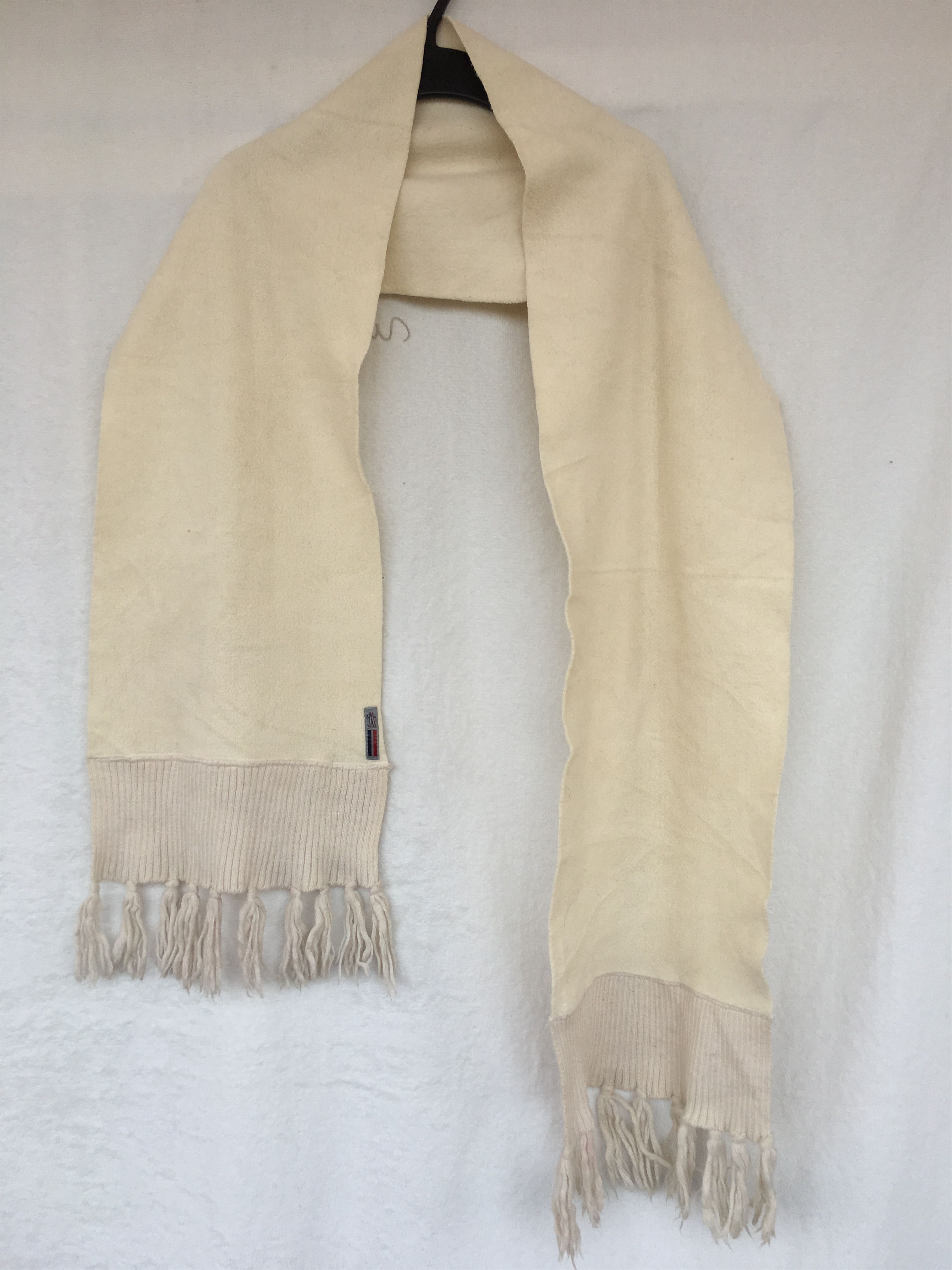 Moncler white scarves Size ONE SIZE - 1 Thumbnail