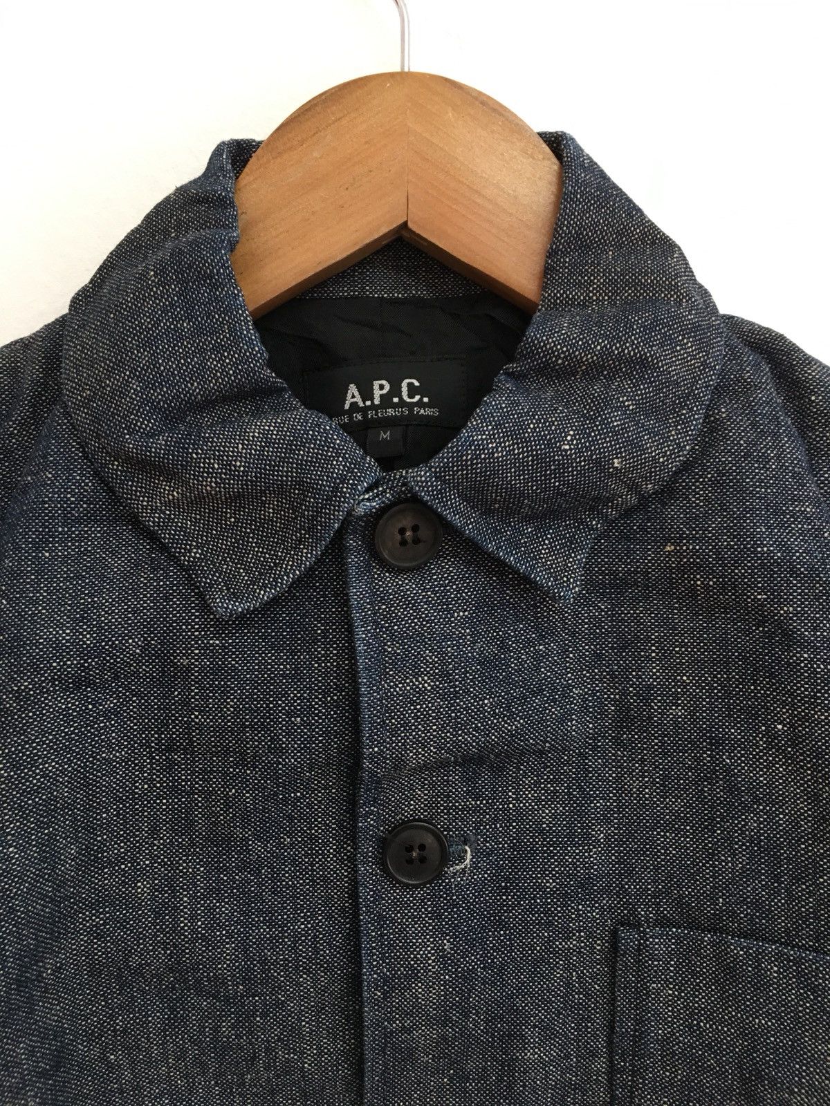 A.P.C. × Indigo denim jacket Size US M / EU 48-50 / 2 - 1 Thumbnail