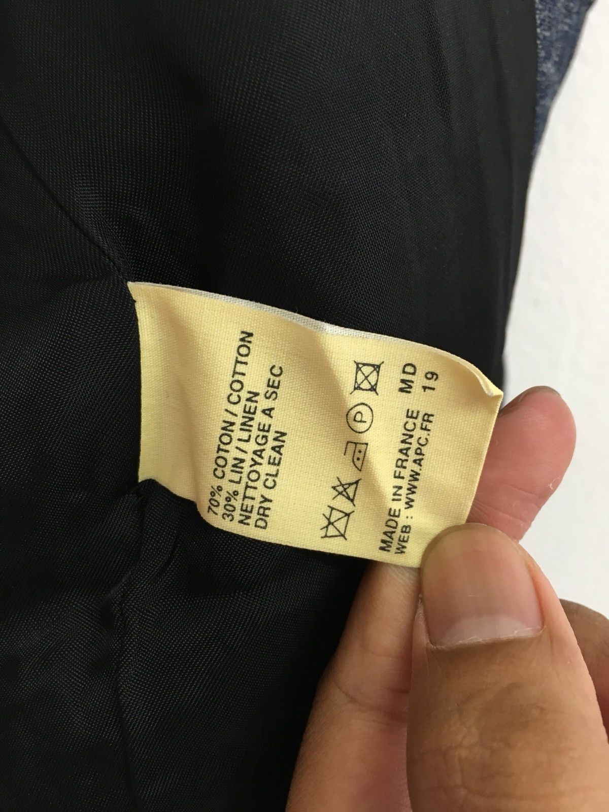 A.P.C. × Indigo denim jacket Size US M / EU 48-50 / 2 - 5 Thumbnail