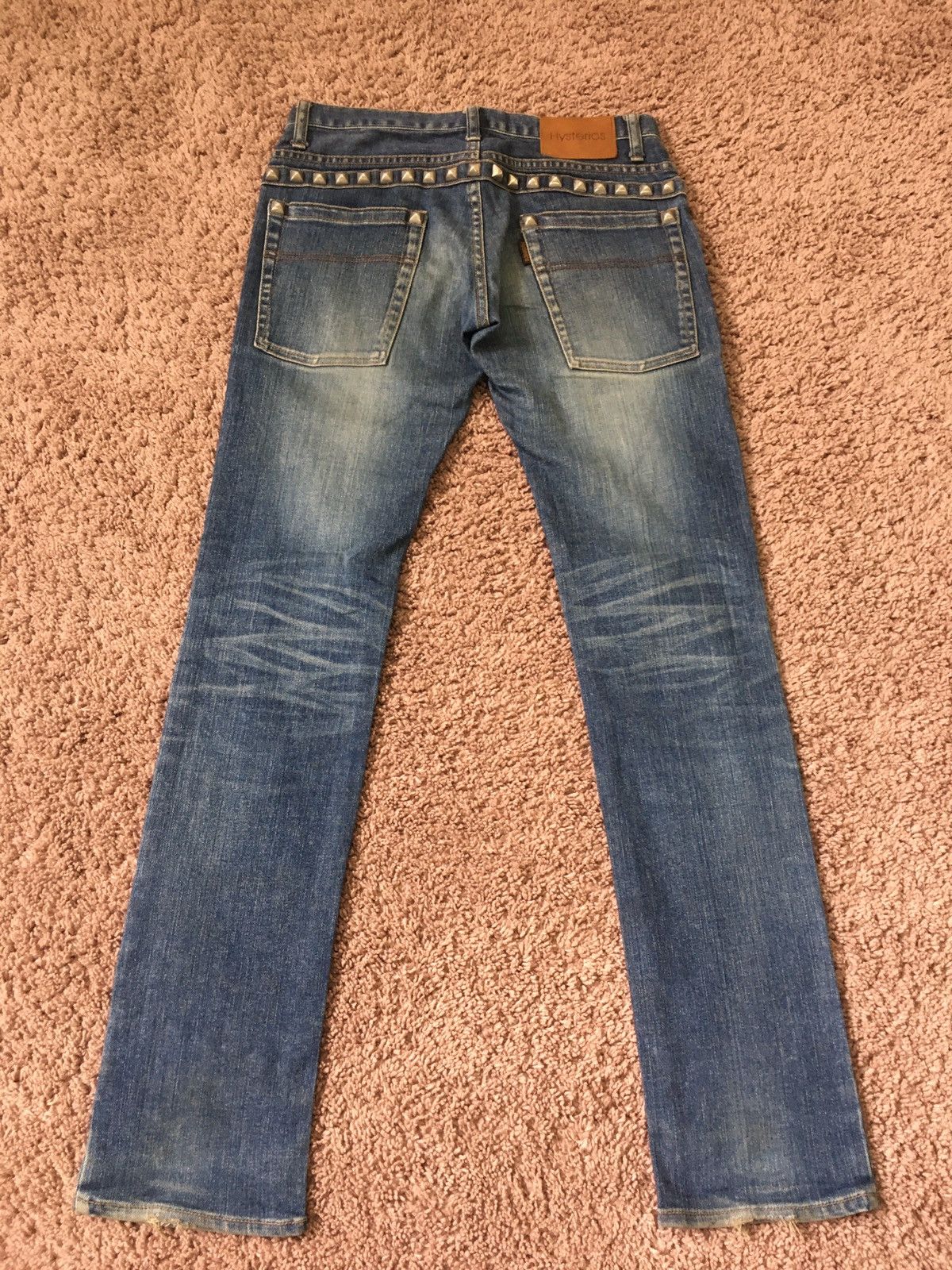 Hysteric Glamour × Japanese Brand × Vintage studed denim Size US 28 / EU 44 - 4 Thumbnail