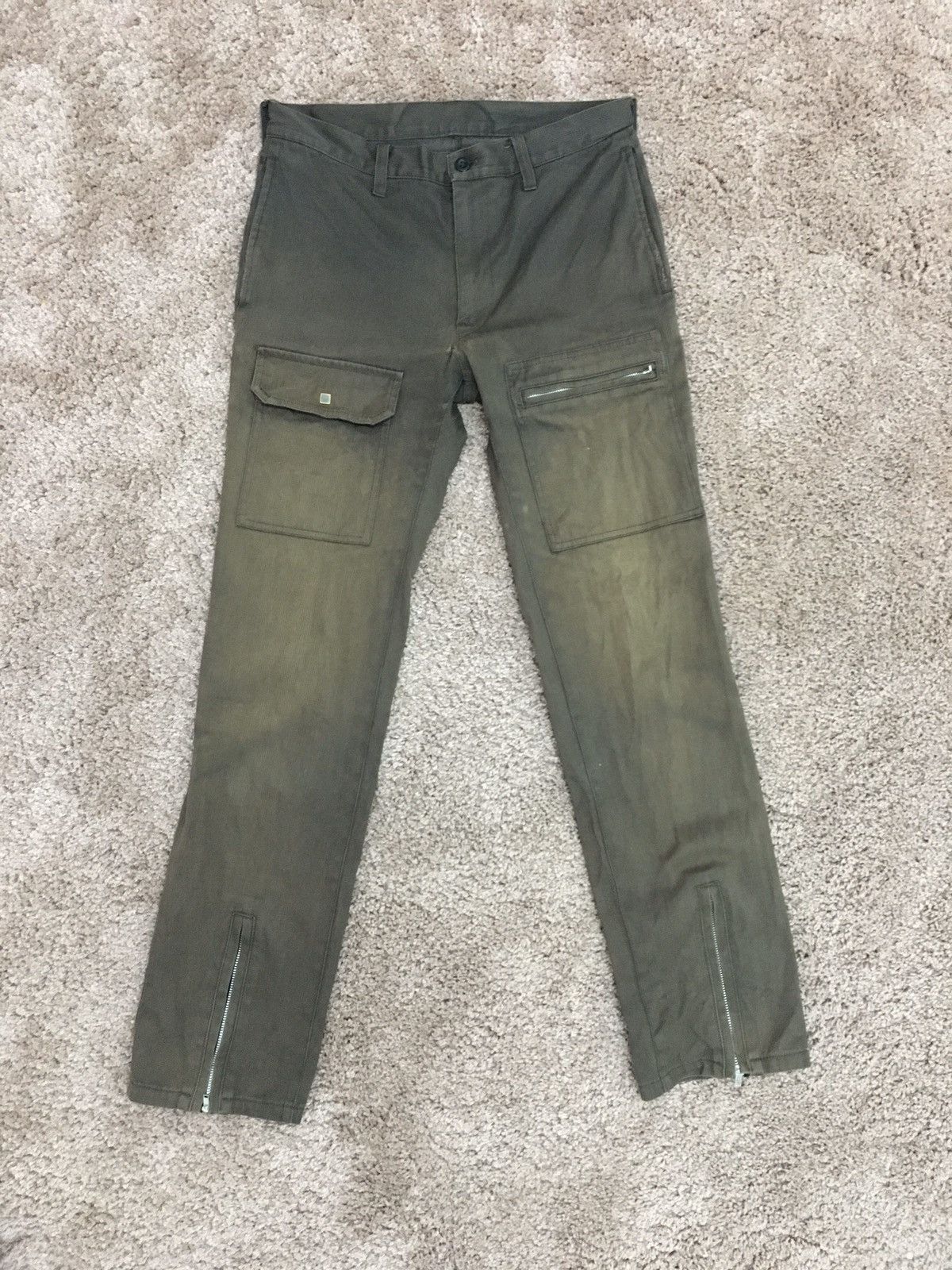 Diet Butcher Slim Skin brown zipper trouser Size US 28 / EU 44 - 1 Thumbnail