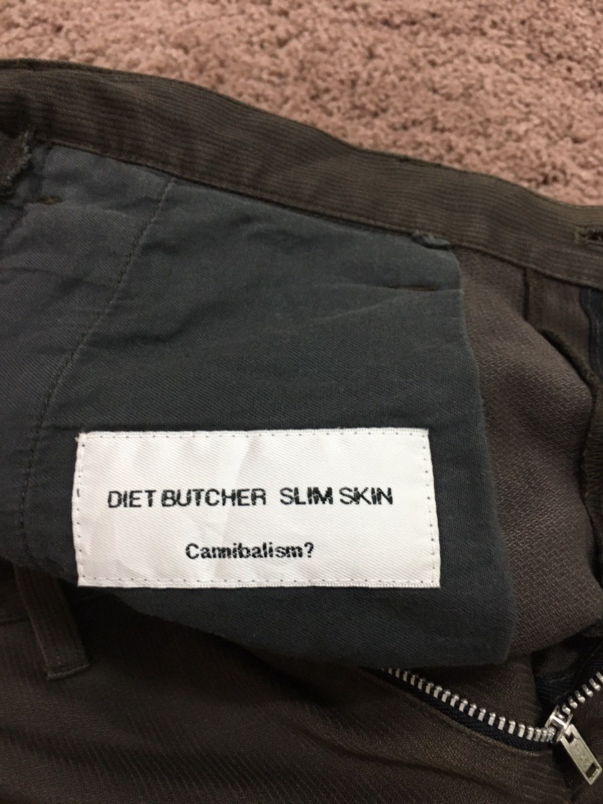 Diet Butcher Slim Skin brown zipper trouser Size US 28 / EU 44 - 7 Thumbnail
