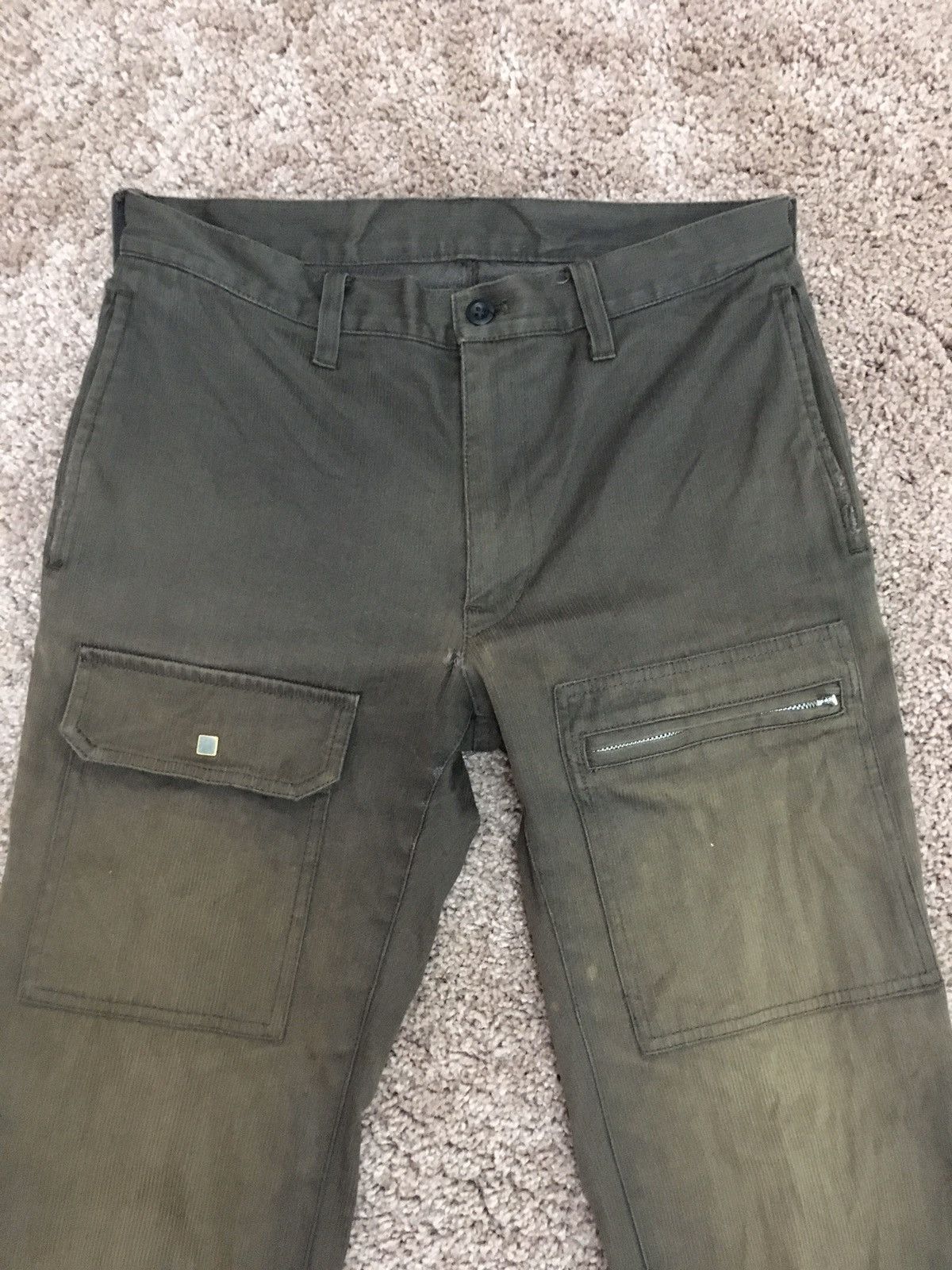 Diet Butcher Slim Skin brown zipper trouser Size US 28 / EU 44 - 2 Thumbnail