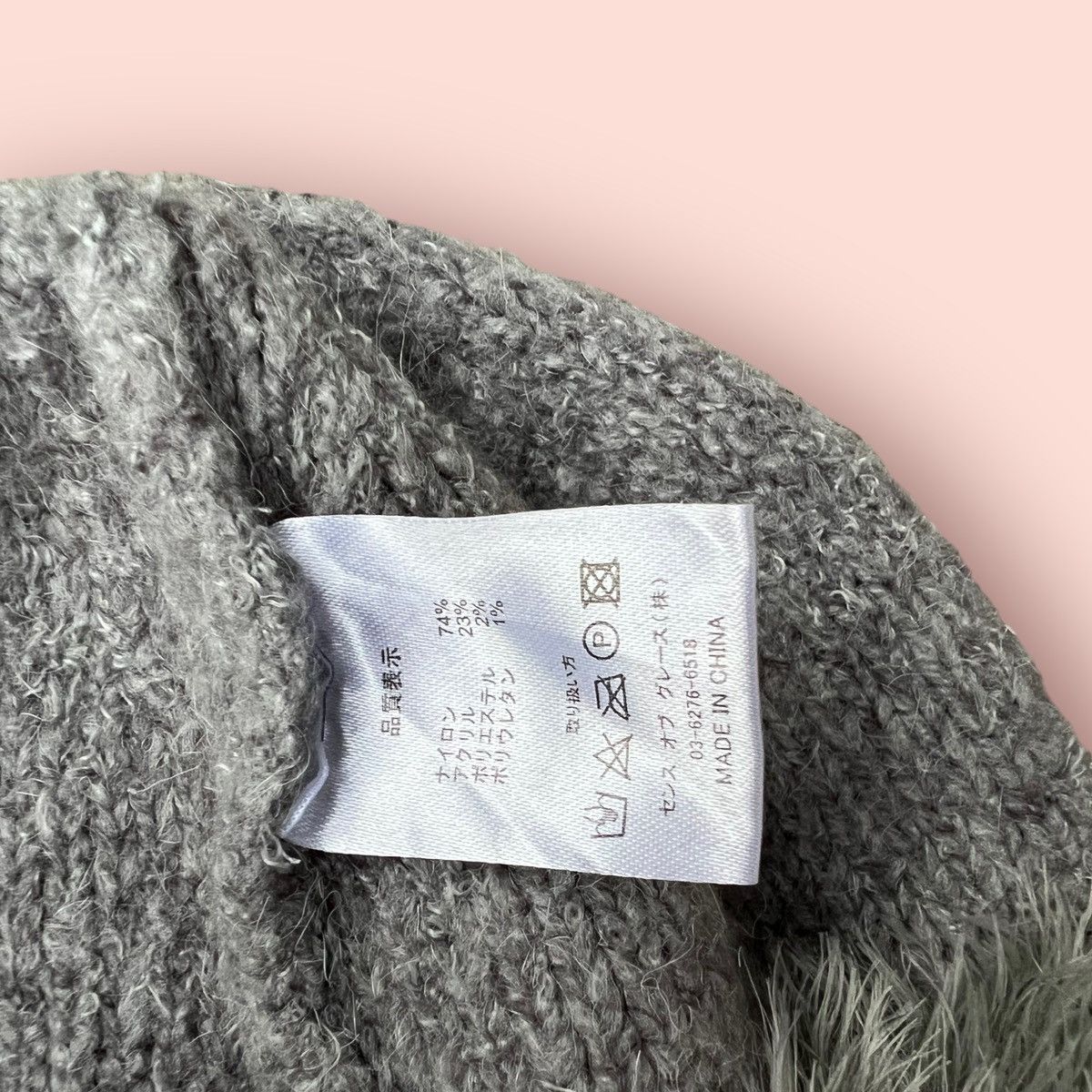 Japanese Brand × Vintage VINTAGE HALF MOHAIR FAUX FUR ALT BEANIE Size ONE SIZE - 18 Thumbnail