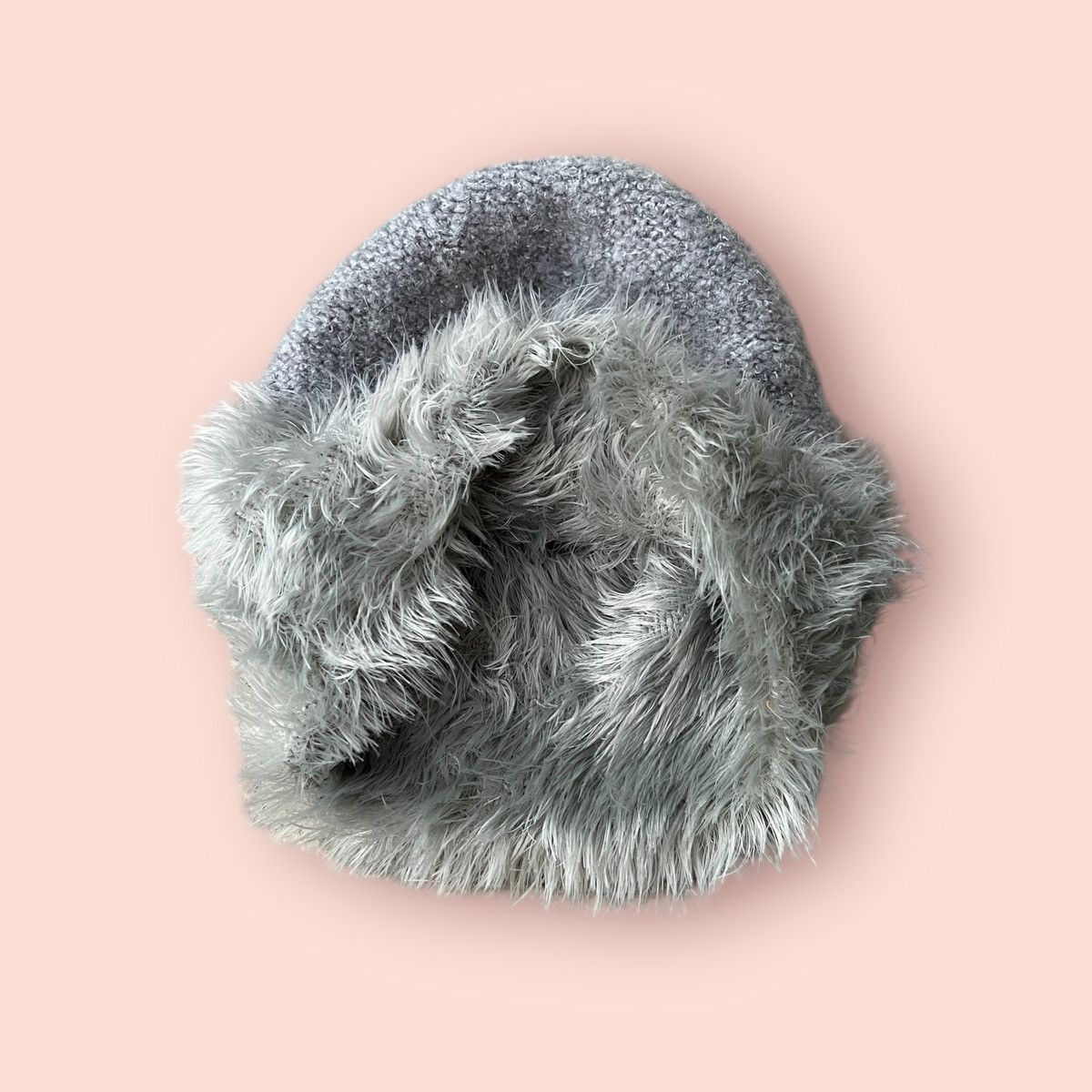 Japanese Brand × Vintage VINTAGE HALF MOHAIR FAUX FUR ALT BEANIE Size ONE SIZE - 15 Thumbnail