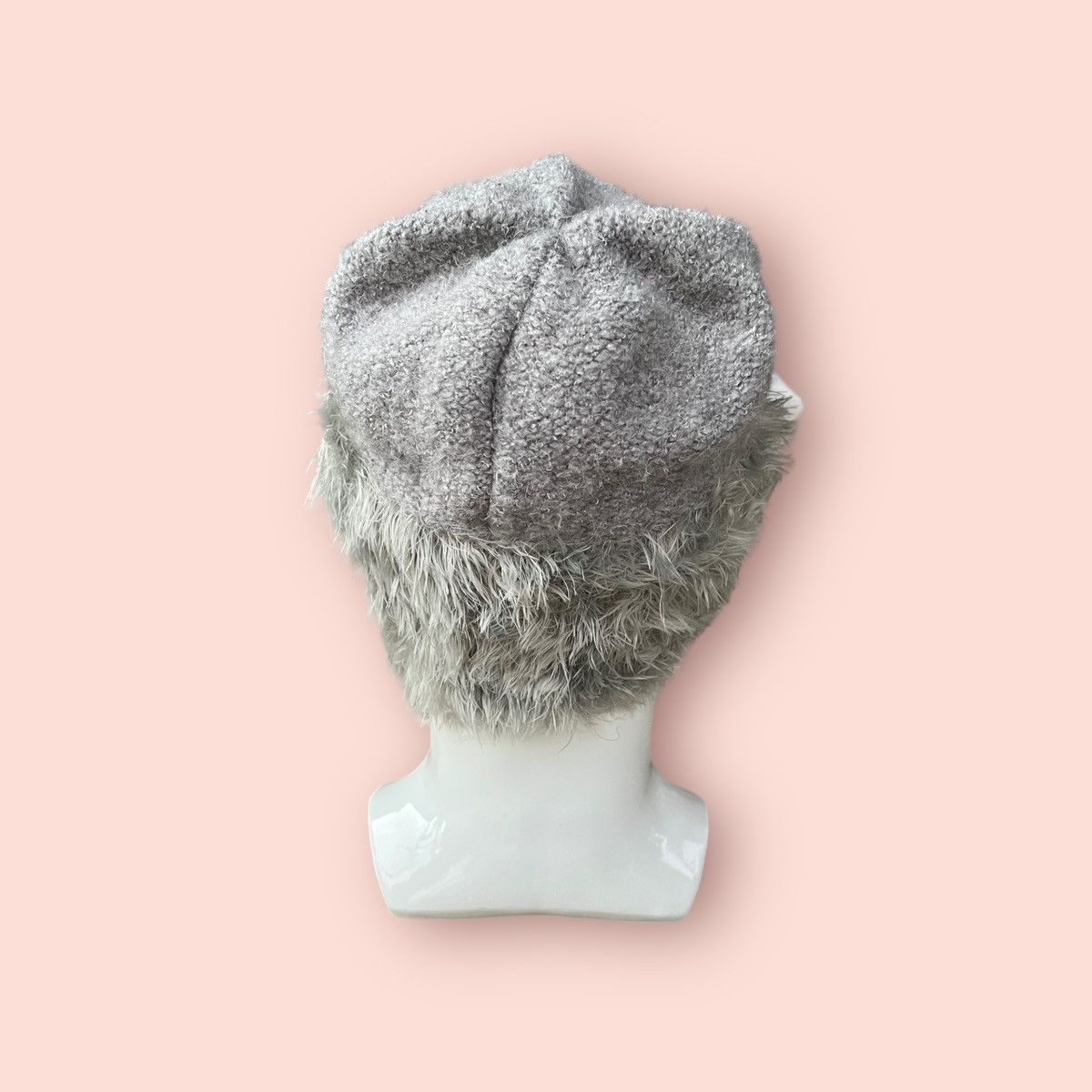 Japanese Brand × Vintage VINTAGE HALF MOHAIR FAUX FUR ALT BEANIE Size ONE SIZE - 8 Thumbnail