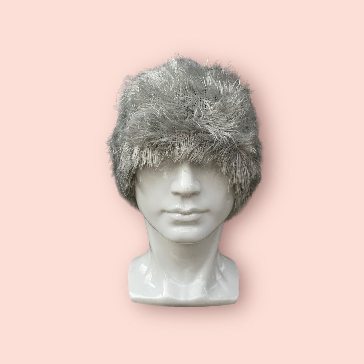 Japanese Brand × Vintage VINTAGE HALF MOHAIR FAUX FUR ALT BEANIE Size ONE SIZE - 1 Thumbnail