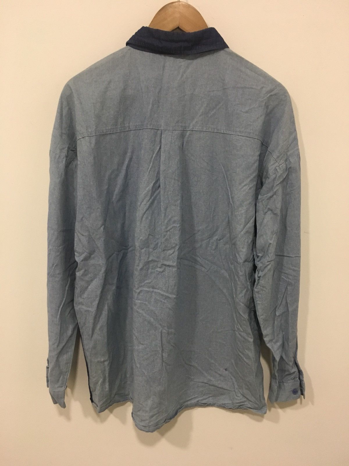 Lad Musician × Vintage big pocket 2 tones chambray Size US M / EU 48-50 / 2 - 3 Thumbnail