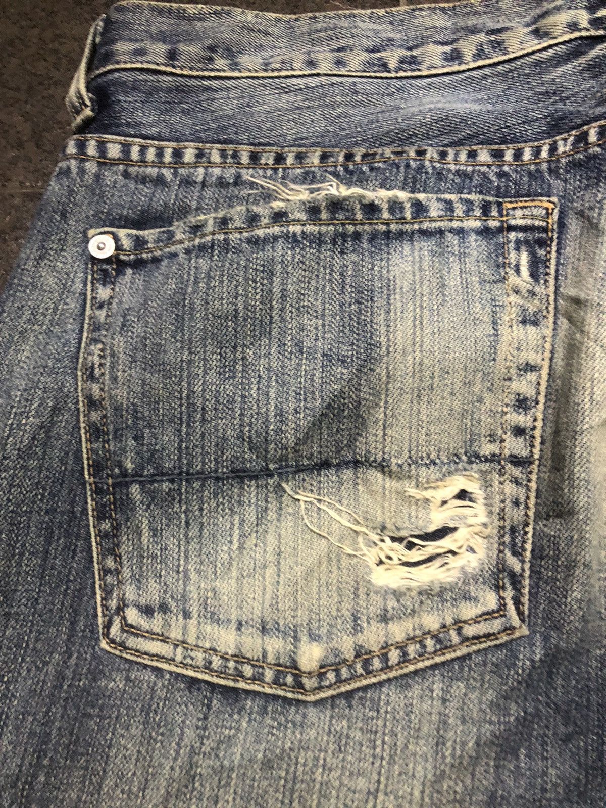 7 For All Mankind Distressed Denim