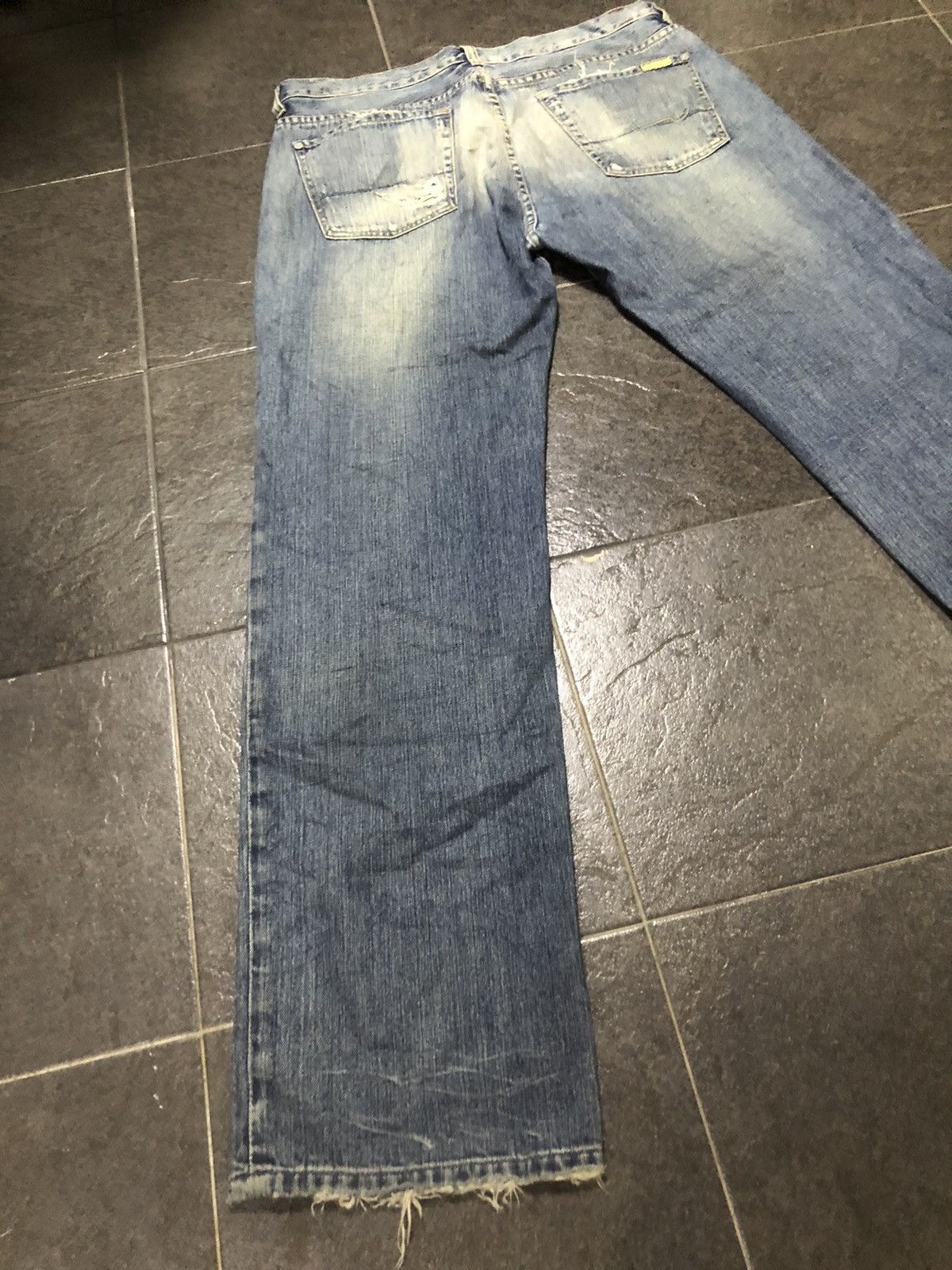 7 For All Mankind Distressed Denim