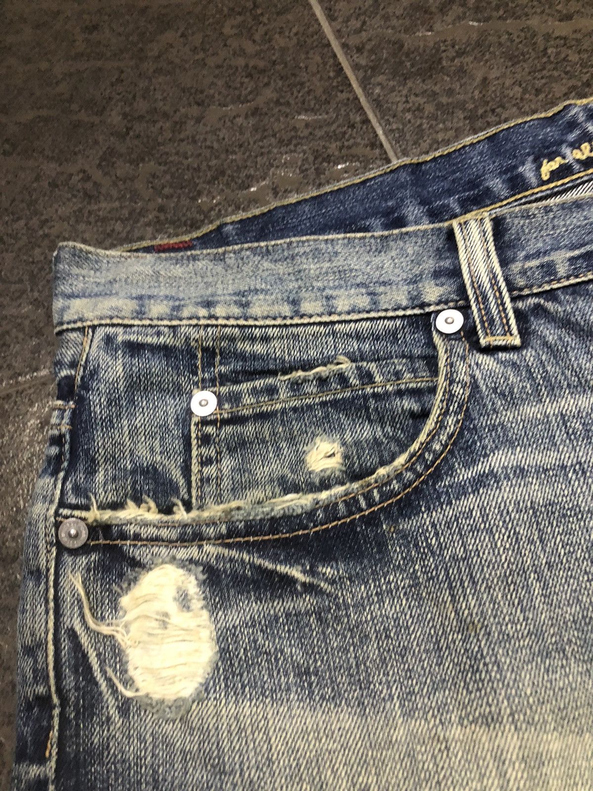 7 For All Mankind Distressed Denim