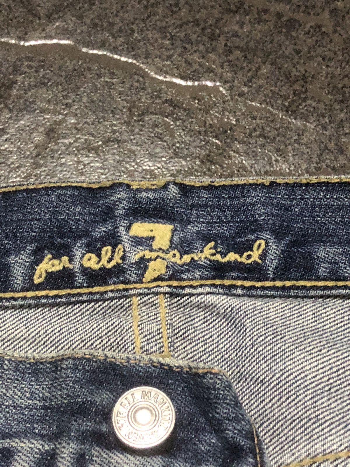 7 For All Mankind Distressed Denim