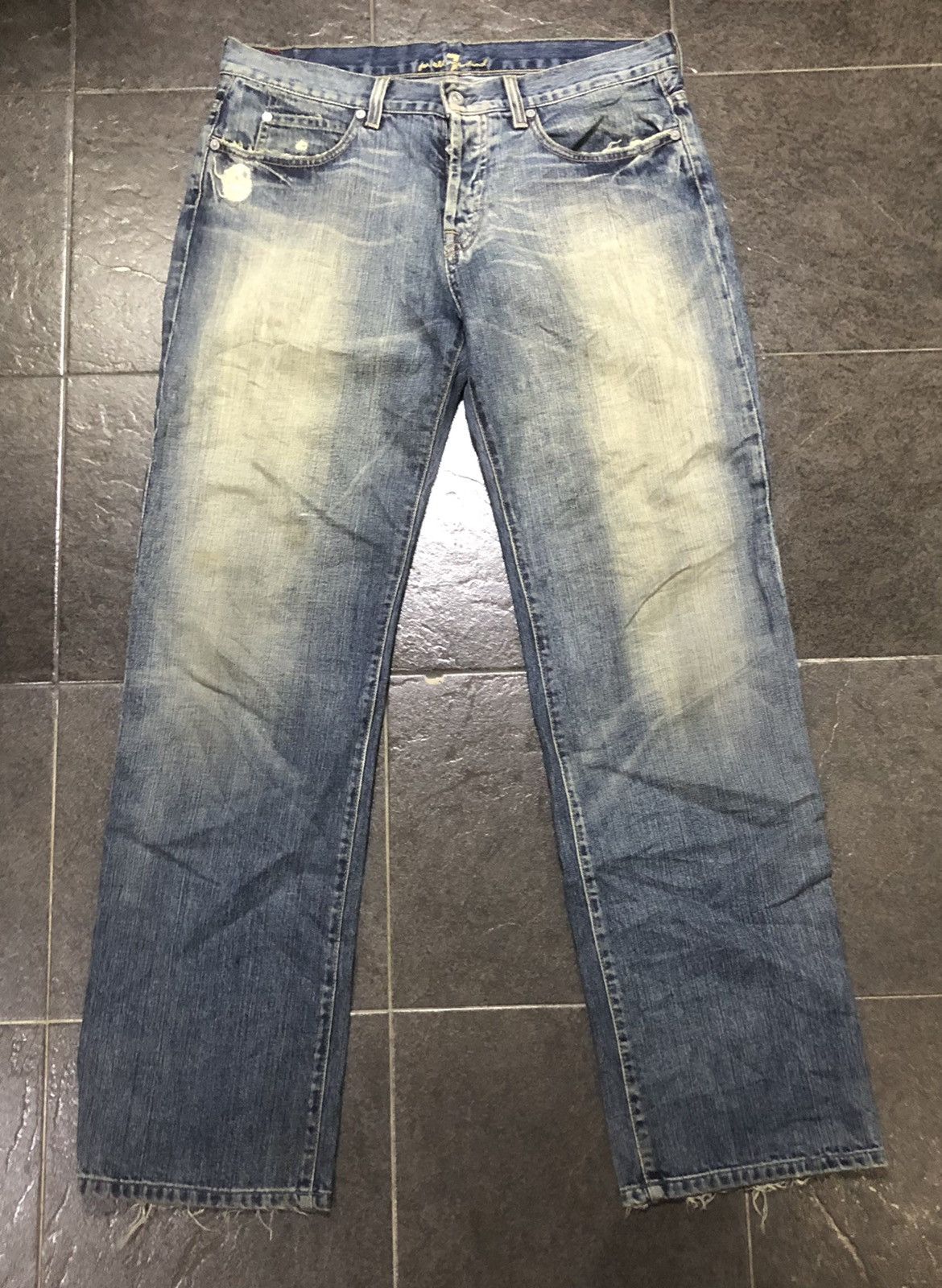 7 For All Mankind Distressed Denim