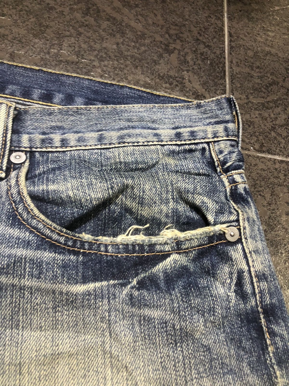 7 For All Mankind Distressed Denim