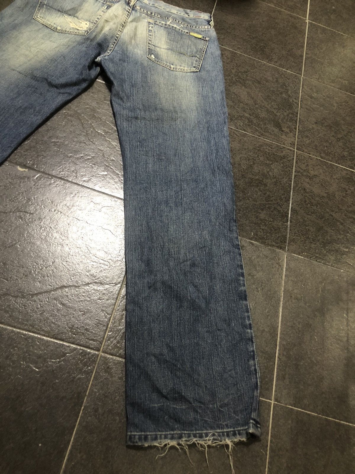 7 For All Mankind Distressed Denim
