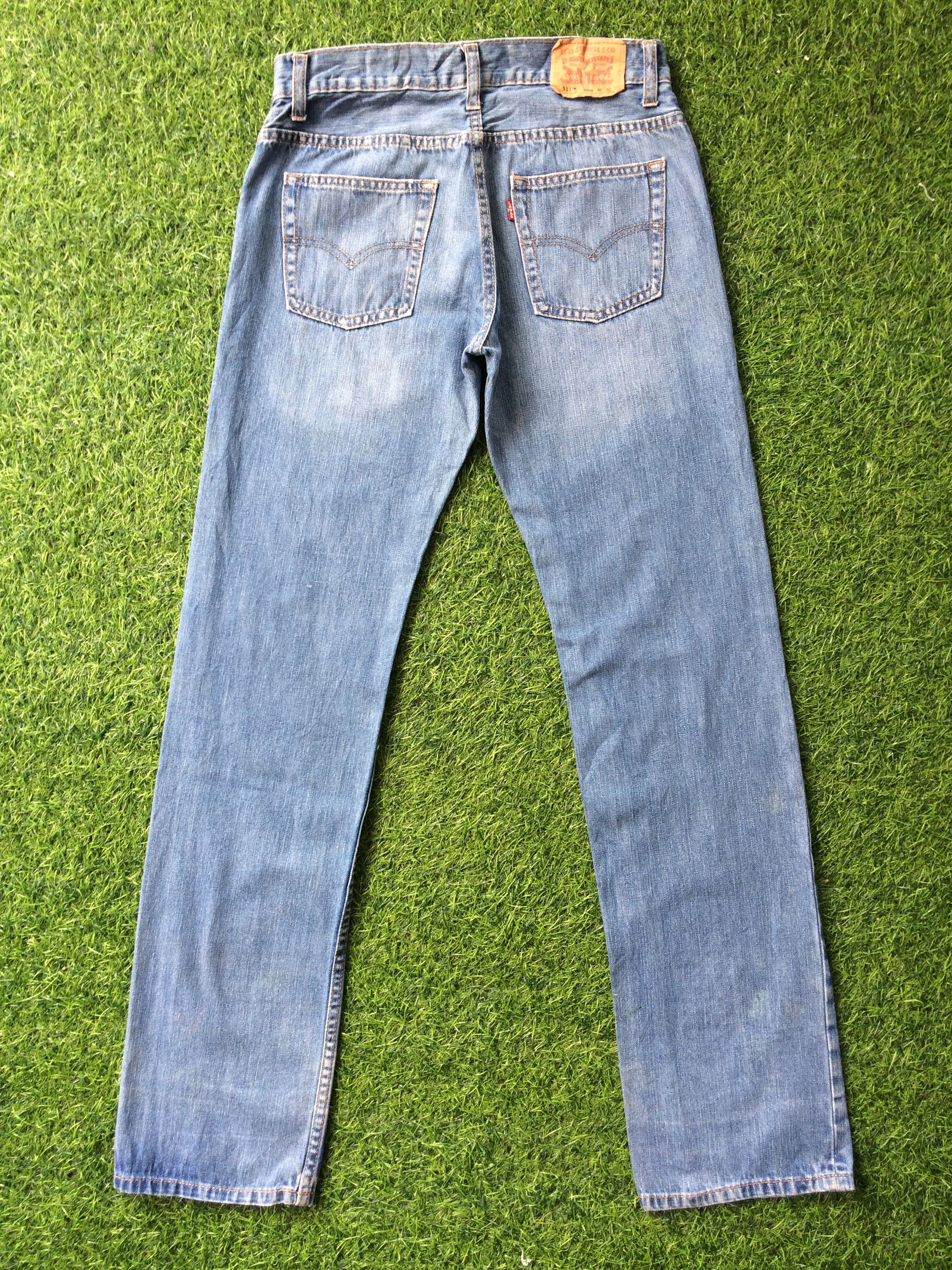 Levi's × Unsound Rags Levis 511 Ripped Jeans #B-835 Size US 30 / EU 46 - 2 Thumbnail