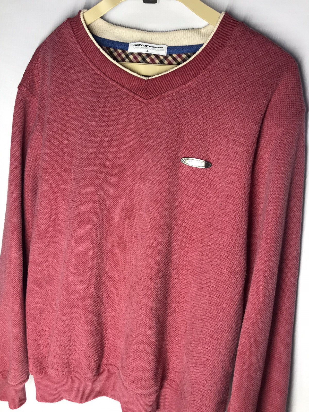 Dunlop × Japanese Brand × Sports Specialties Dunlop Motorsport sweatshirt Size US L / EU 52-54 / 3 - 4 Thumbnail
