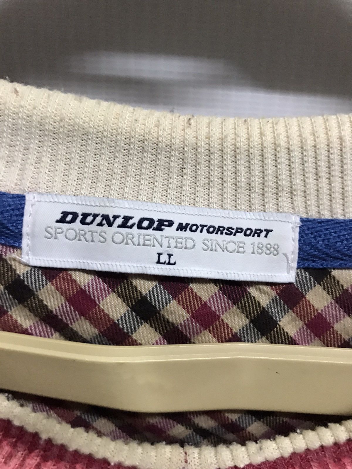 Dunlop × Japanese Brand × Sports Specialties Dunlop Motorsport sweatshirt Size US L / EU 52-54 / 3 - 3 Thumbnail