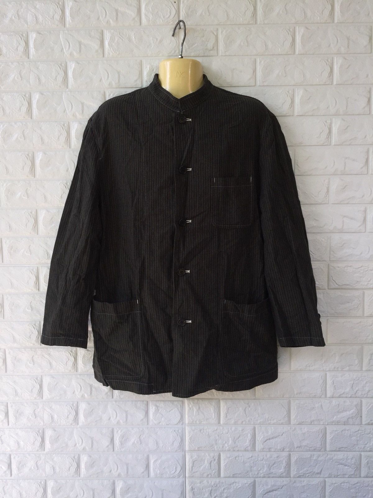 Comme des Garcons × Japanese Brand × Junya Watanabe VINTAGE 90s COMME des GARCONS HOMME WORKWEAR JACKET Size US M / EU 48-50 / 2 - 1 Thumbnail