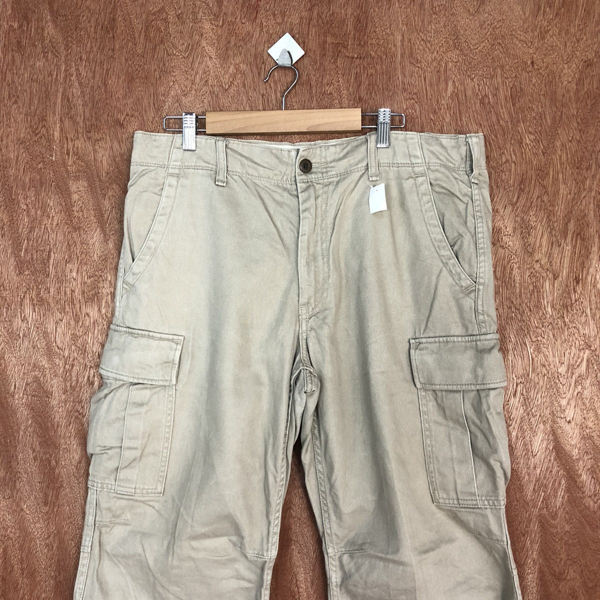 Japanese Brand D Uniqlo utility tactical Multipocket Cargo Pants #2117 Size US 35 - 2 Thumbnail