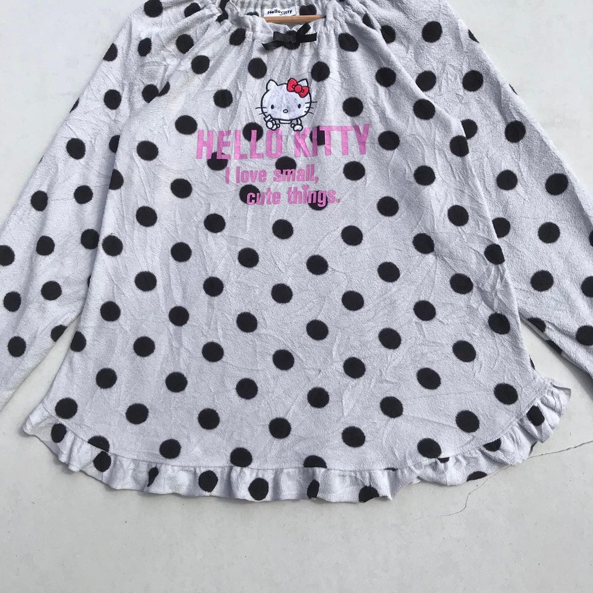 Anime RARE🔥 Hello Kitty Fleece Wool Size S / US 4 / IT 40 - 4 Thumbnail