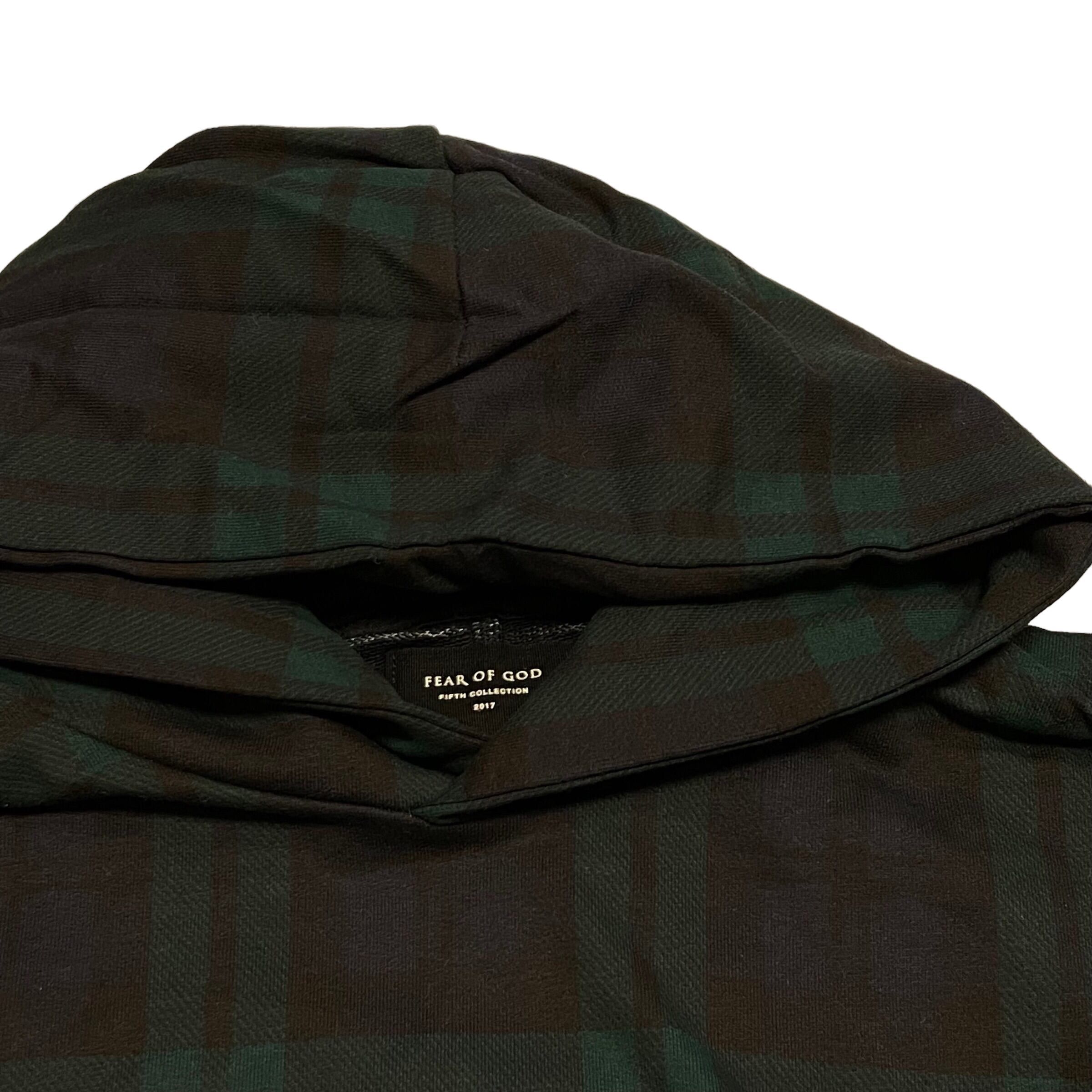 Fear of God Fear of god 5th Collection Green Plaid cotton Hoodie