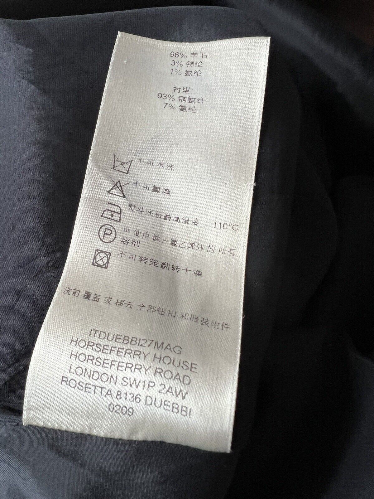Burberry Burberry London Dress Wool Blend Size US 8 UK 10 IT 42 Size M / US 6-8 / IT 42-44 - 9 Thumbnail