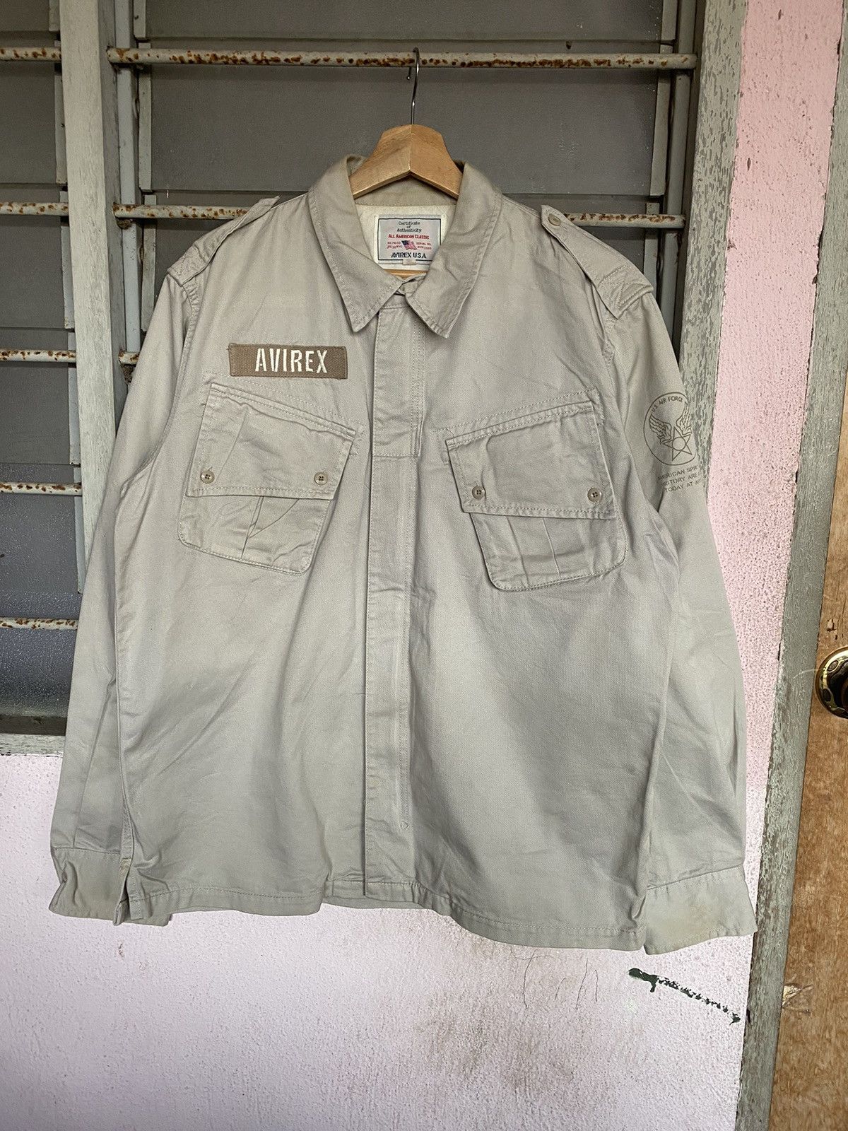 Avirex ⚡️Steals⚡️ Avirex USAF Fatigue Uniform Size US L / EU 52-54 / 3 - 5 Thumbnail