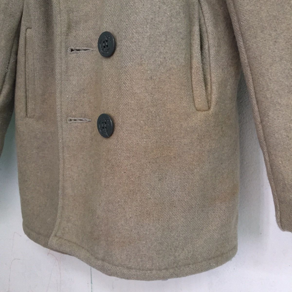 Schott U.S.740N Pea Jacket by Schott MADE IN USA Size US S / EU 44-46 / 1 - 8 Thumbnail