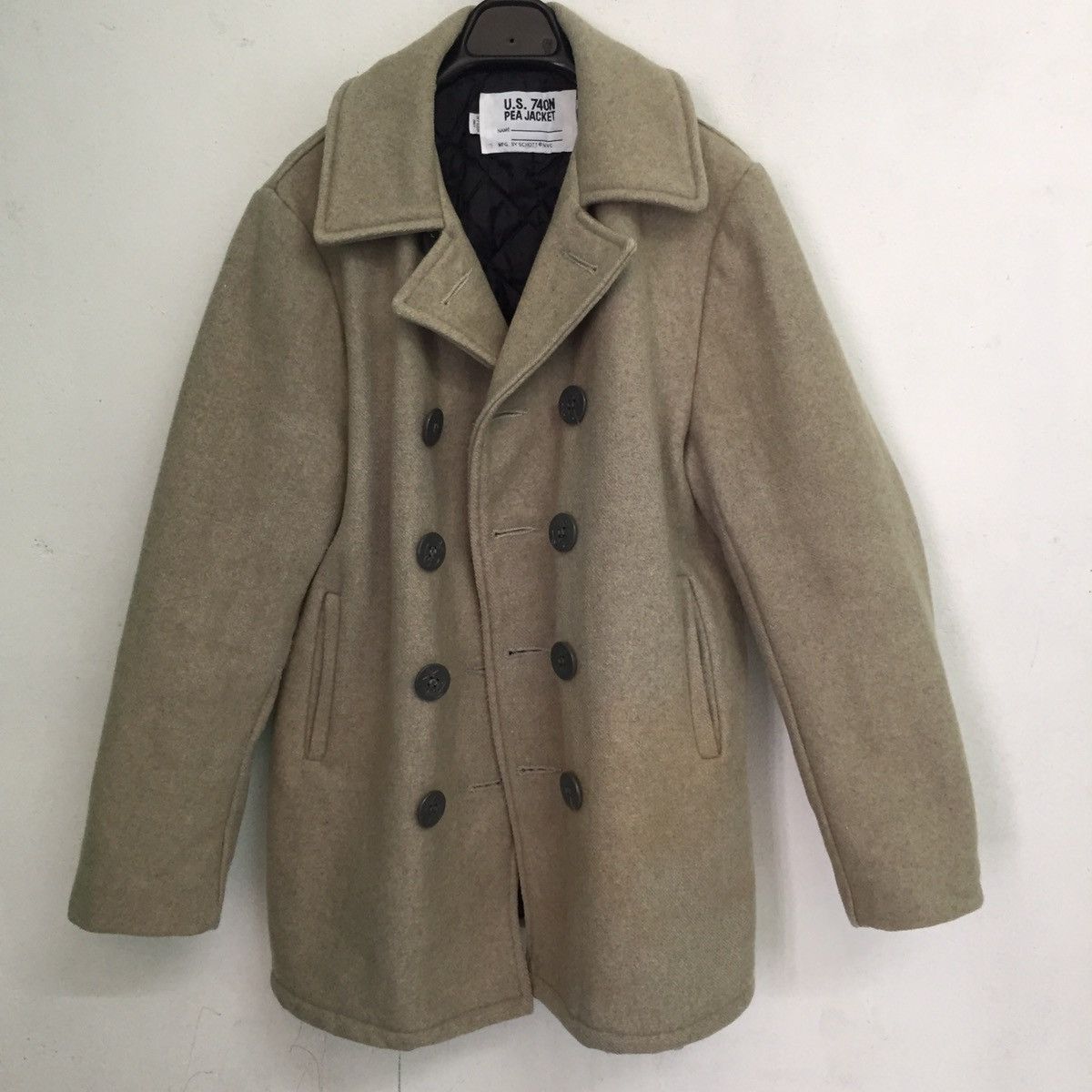 Schott U.S.740N Pea Jacket by Schott MADE IN USA Size US S / EU 44-46 / 1 - 1 Thumbnail