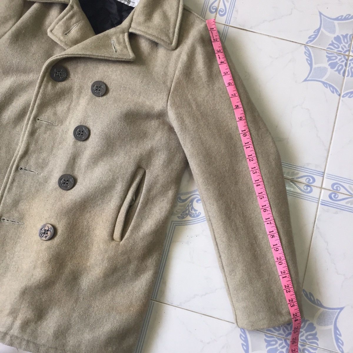 Schott U.S.740N Pea Jacket by Schott MADE IN USA Size US S / EU 44-46 / 1 - 22 Thumbnail