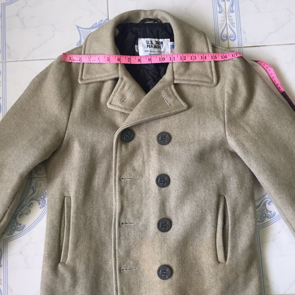 Schott U.S.740N Pea Jacket by Schott MADE IN USA Size US S / EU 44-46 / 1 - 23 Thumbnail