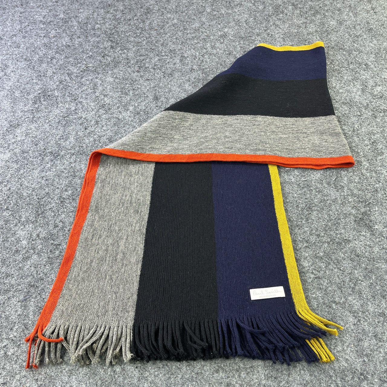 Paul Smith × Vintage Paul Smith Scarf / Muffler / Neckwear T587 Size ONE SIZE - 2 Thumbnail