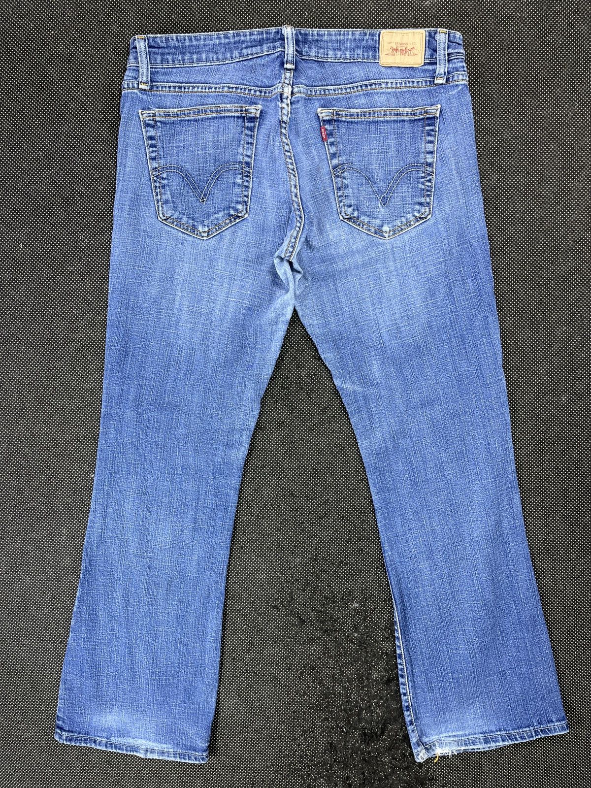 Levi's × Vintage Blue Vintage Levis 524 Flare Jeans - JP071 Size 34" / US 12 / IT 48 - 2 Thumbnail