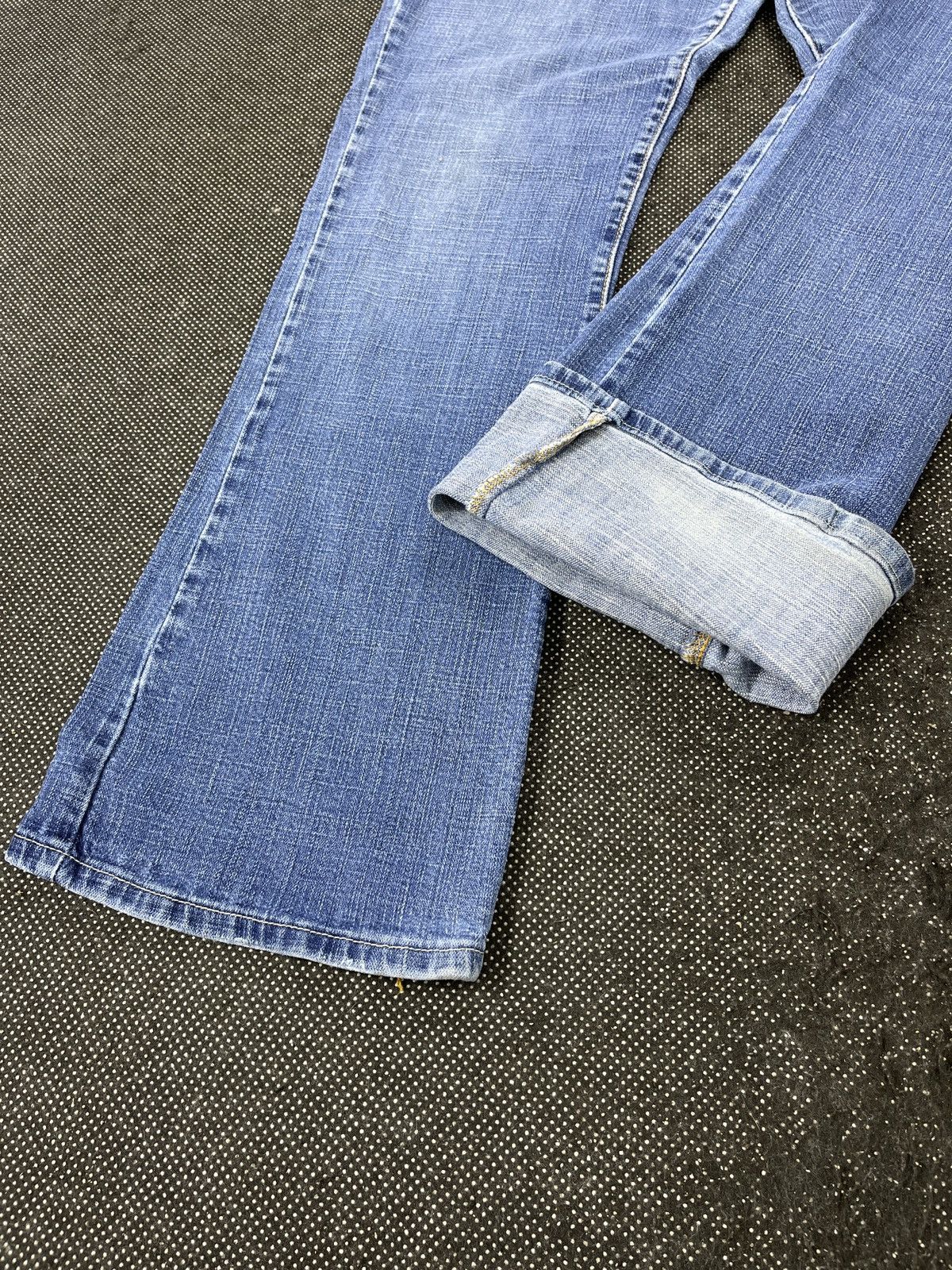 Levi's × Vintage Blue Vintage Levis 524 Flare Jeans - JP071 Size 34" / US 12 / IT 48 - 5 Thumbnail
