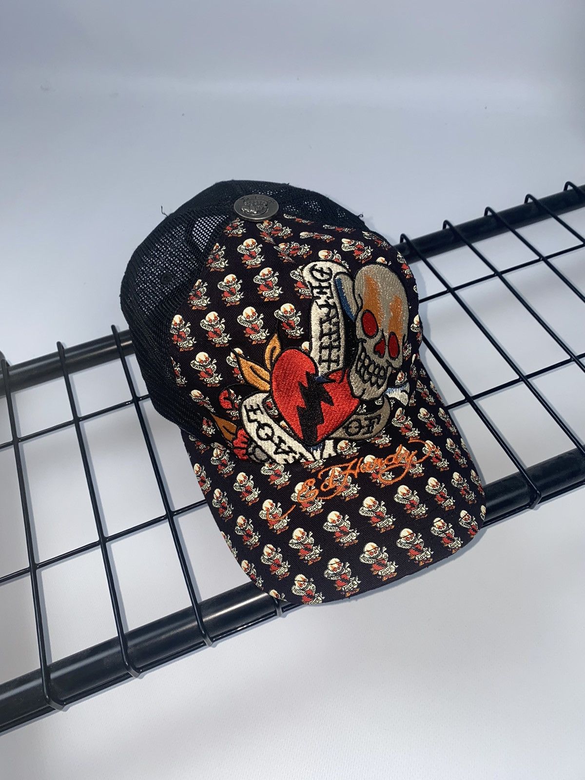 Ed Hardy Eh hardy by Christian Audigier cap monogram one size Size ONE SIZE - 1 Thumbnail