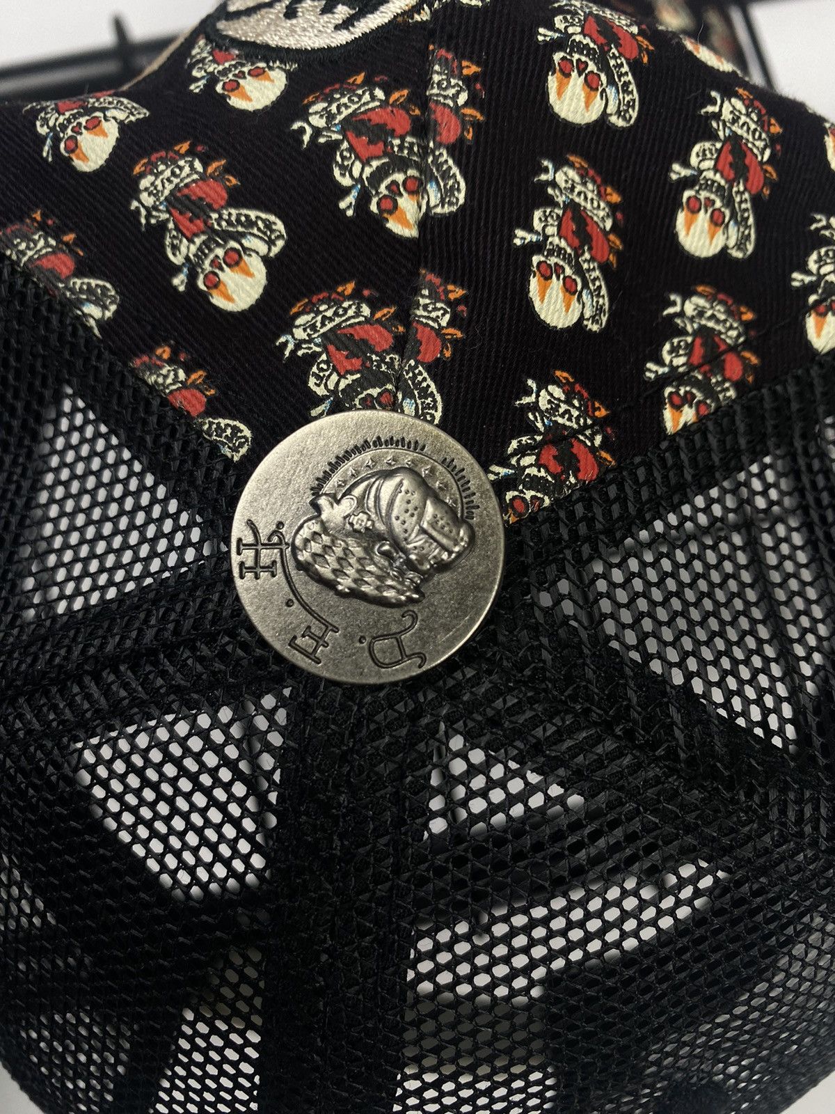 Ed Hardy Eh hardy by Christian Audigier cap monogram one size Size ONE SIZE - 3 Thumbnail
