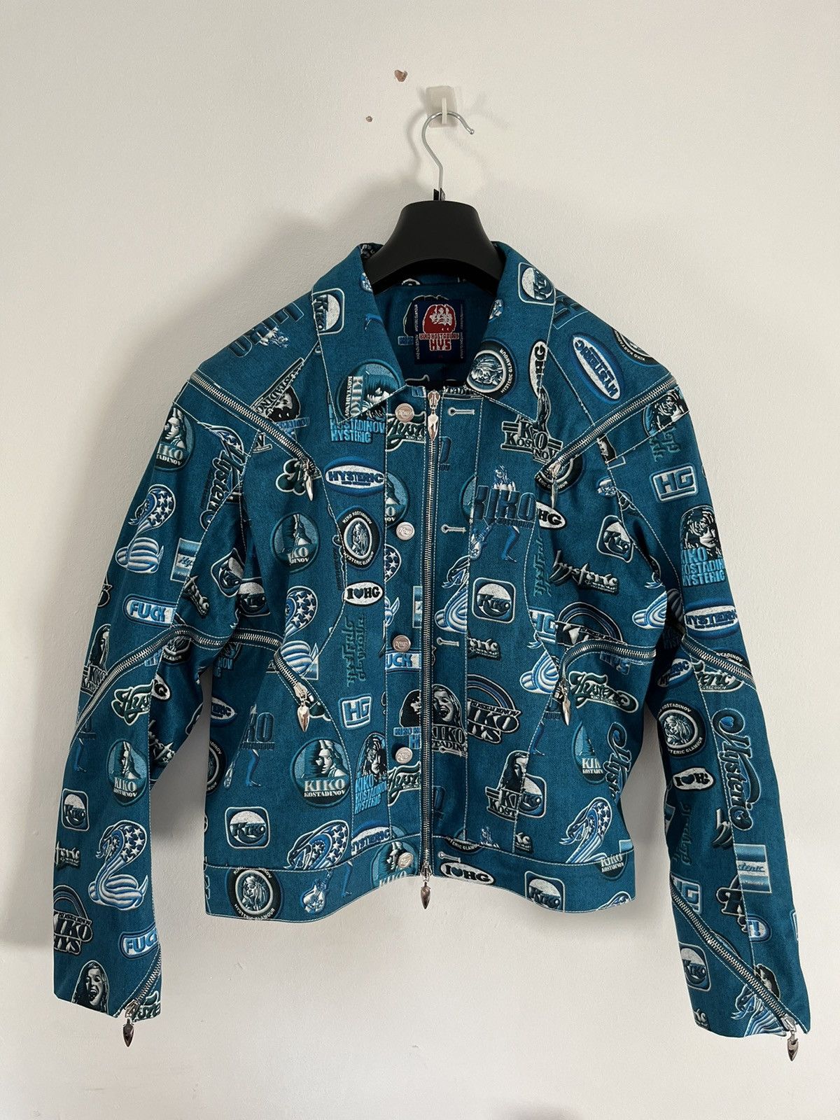 Hysteric Glamour × Kiko Kostadinov Hysteric Glamour x Kiko Kostadinov Zip Moto Jacket Size XL / US 12-14 / IT 48-50 - 1 Thumbnail