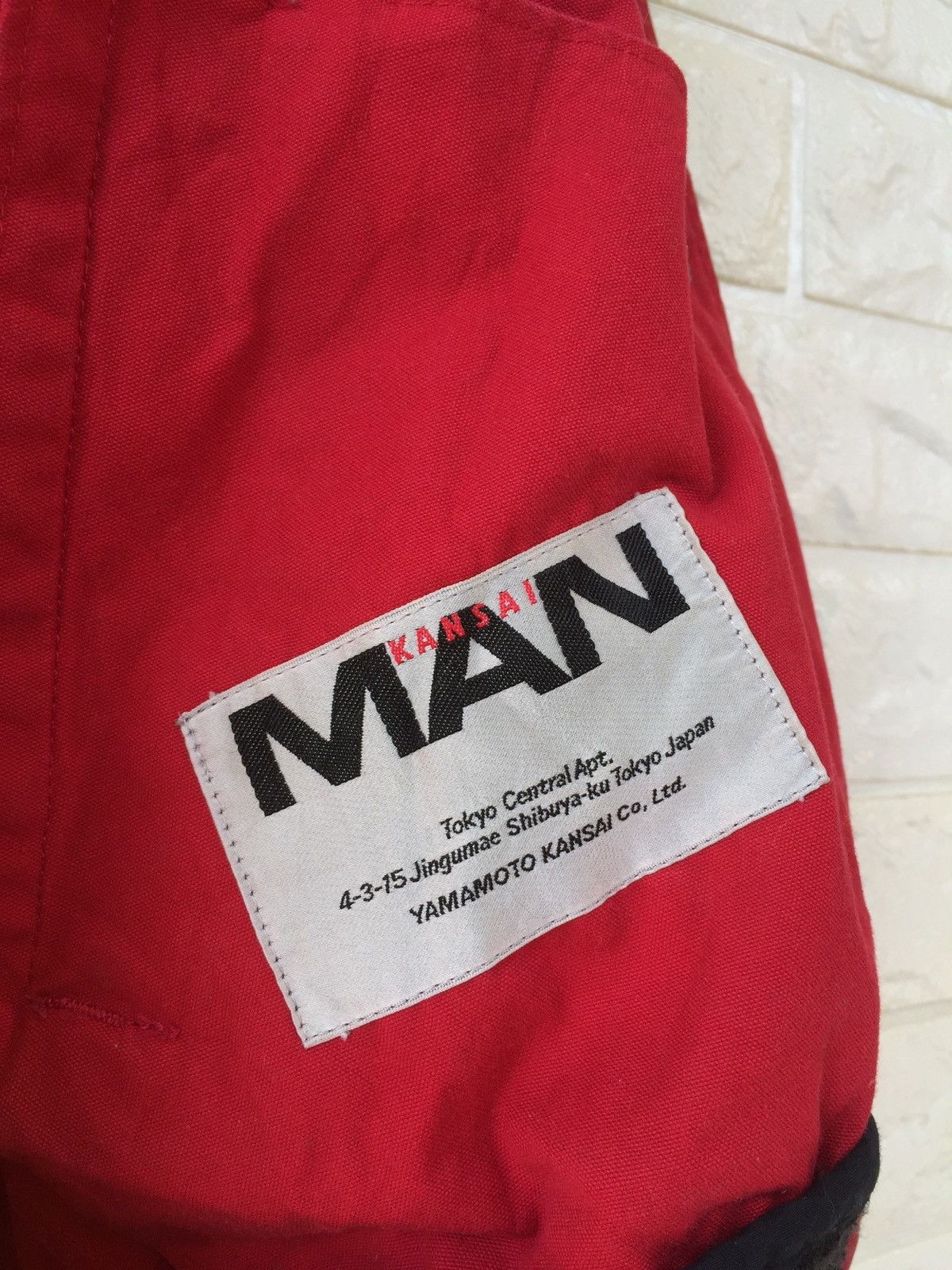 Japanese Brand × Kansai Yamamoto × Vintage VINTAGE 80s KANSAI MAN BY KANSAI YAMAMOTO VARSITY JACKET Size US L / EU 52-54 / 3 - 11 Thumbnail