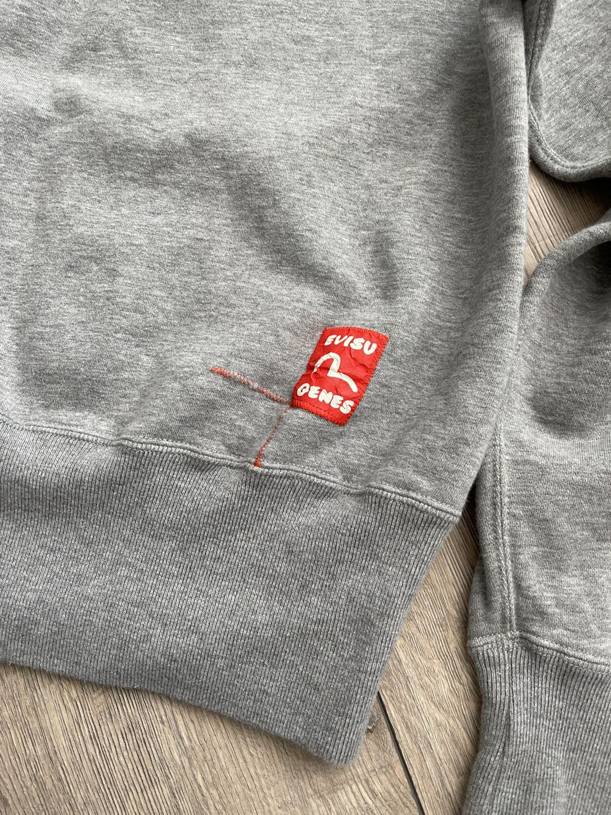 Evisu × Japanese Brand Evisu Made Tubes Big Back Logo Sweatshirt Size M RARE Size US M / EU 48-50 / 2 - 3 Thumbnail