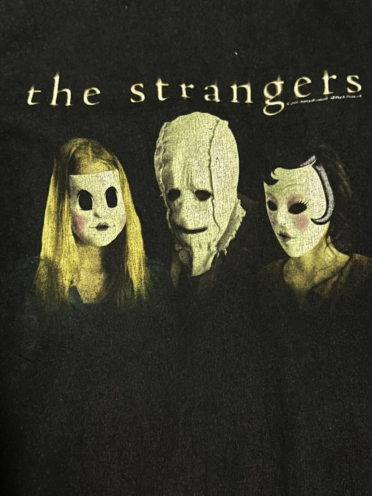 Universal Studios × Vintage Vintage The Strangers Promo Tee Shirt Size US XL / EU 56 / 4 - 3 Thumbnail