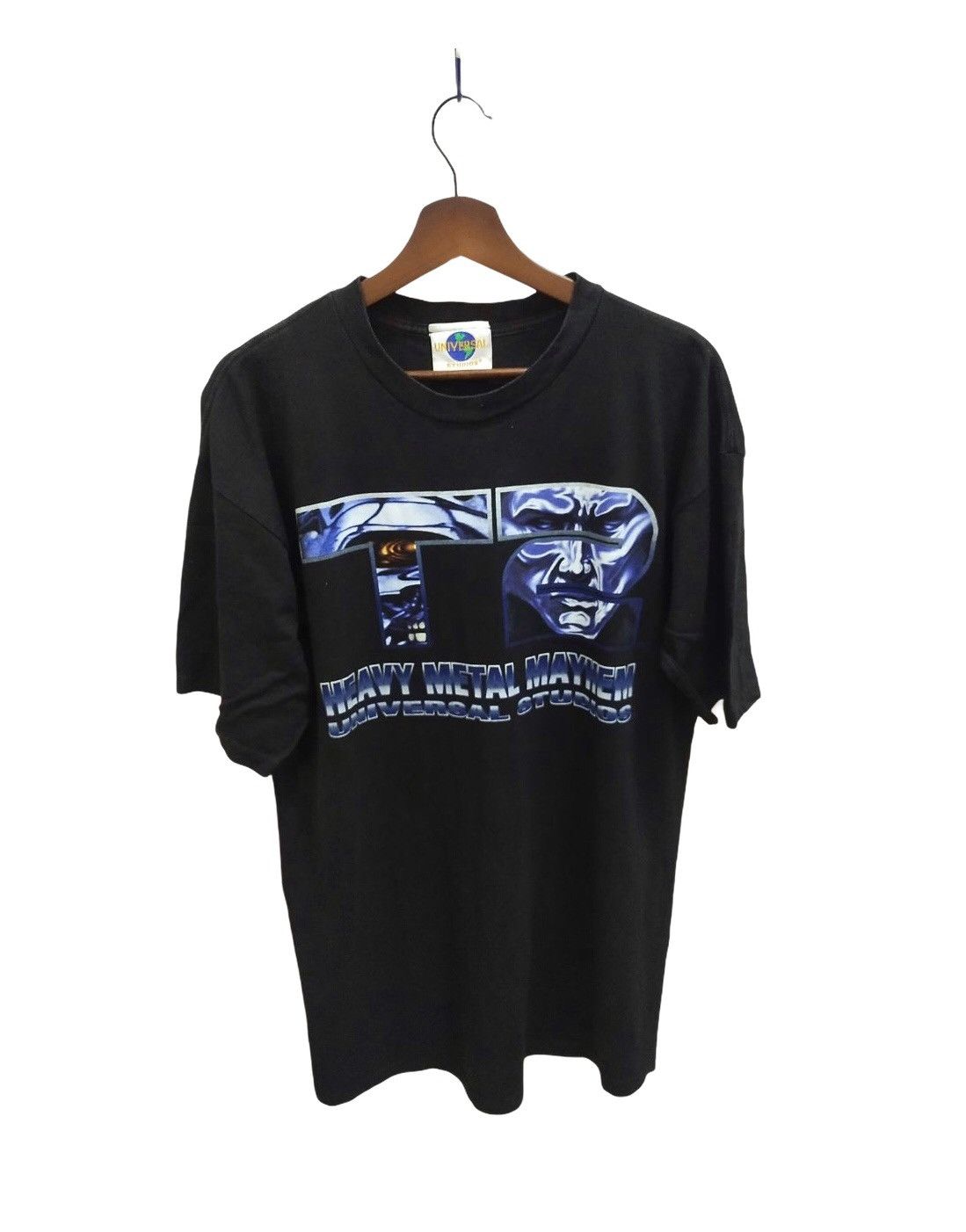Universal Studios × Vintage VINTAGE TERMINATOR 2 HEAVY METAL MAYHEM UNIVERSAL STUDIO Size US L / EU 52-54 / 3 - 1 Thumbnail