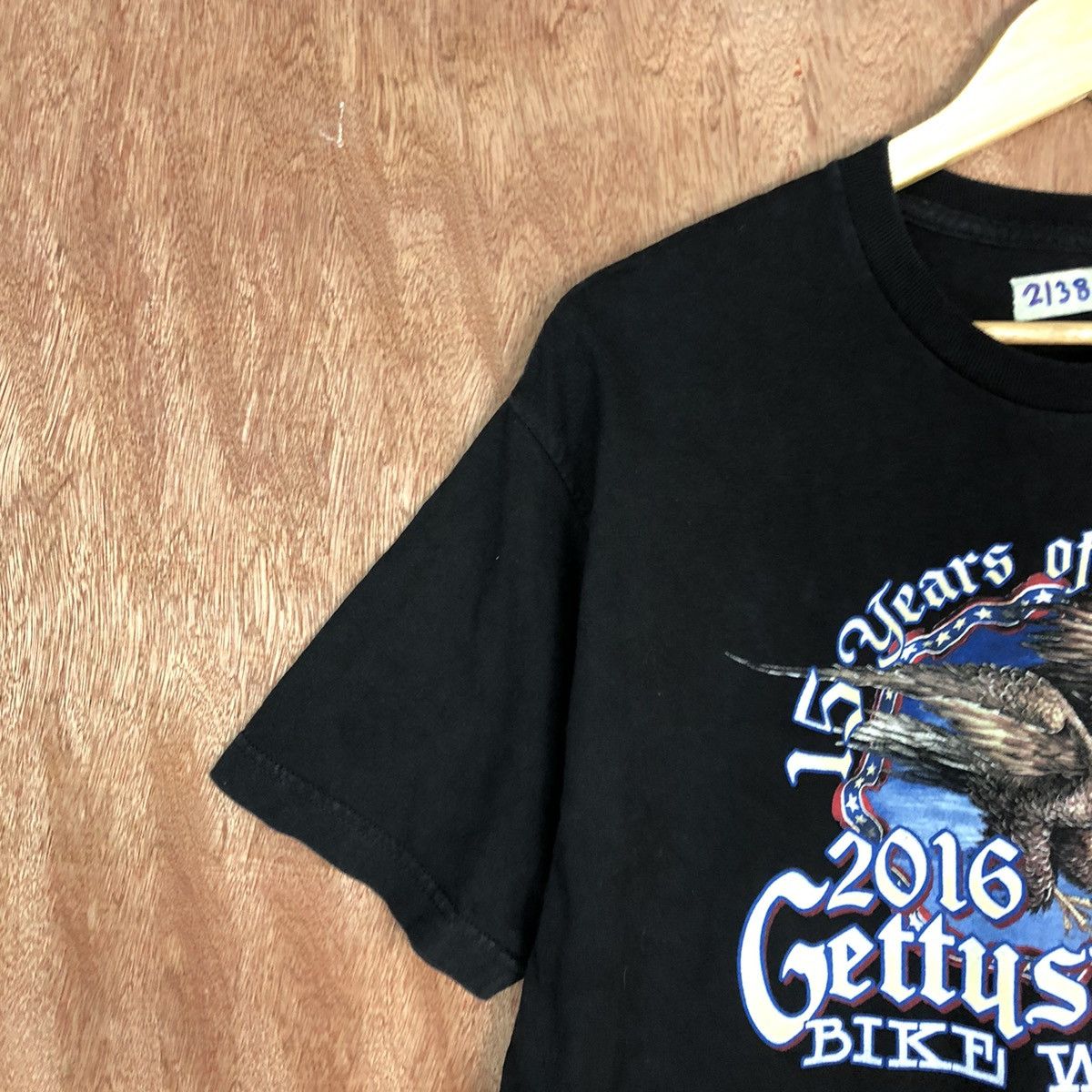 Harley Davidson DLL Gettysburg 2016 Bike Wike Black Short Sleeve Shirt #2138 Size US L / EU 52-54 / 3 - 5 Thumbnail